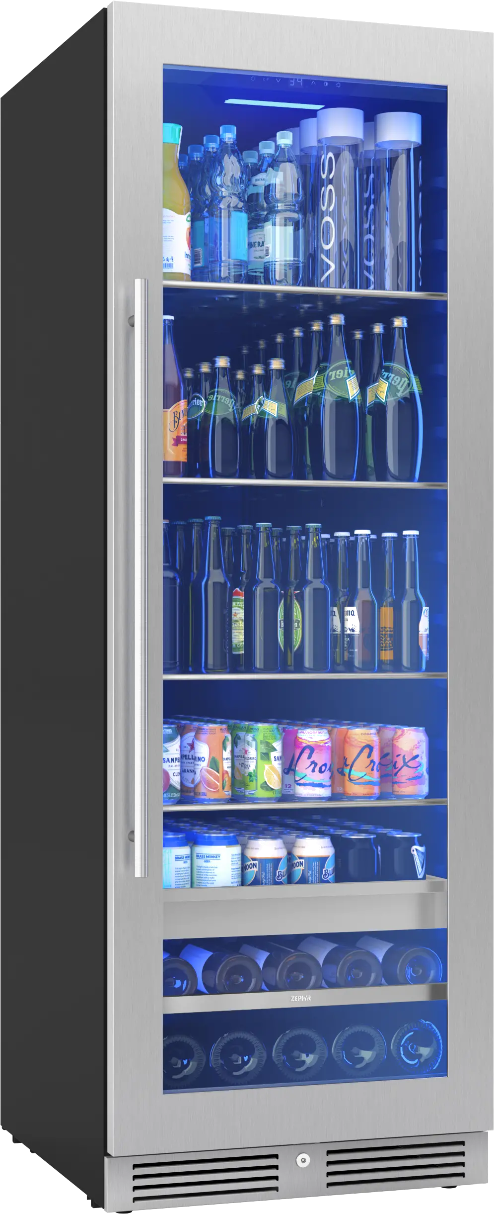 PRB24F01BG Zephyr Presrv™ Full Size Single Zone Beverage Cooler-8