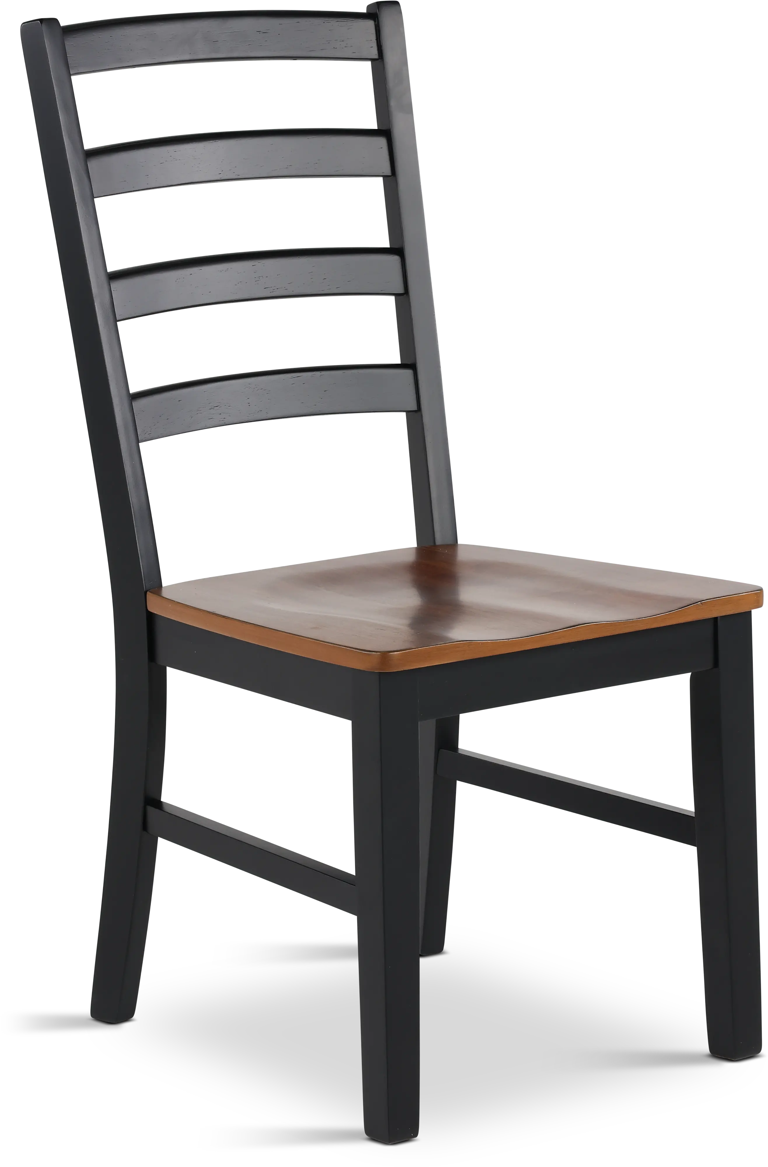 Tomley Black and Brown Dining Chair-1