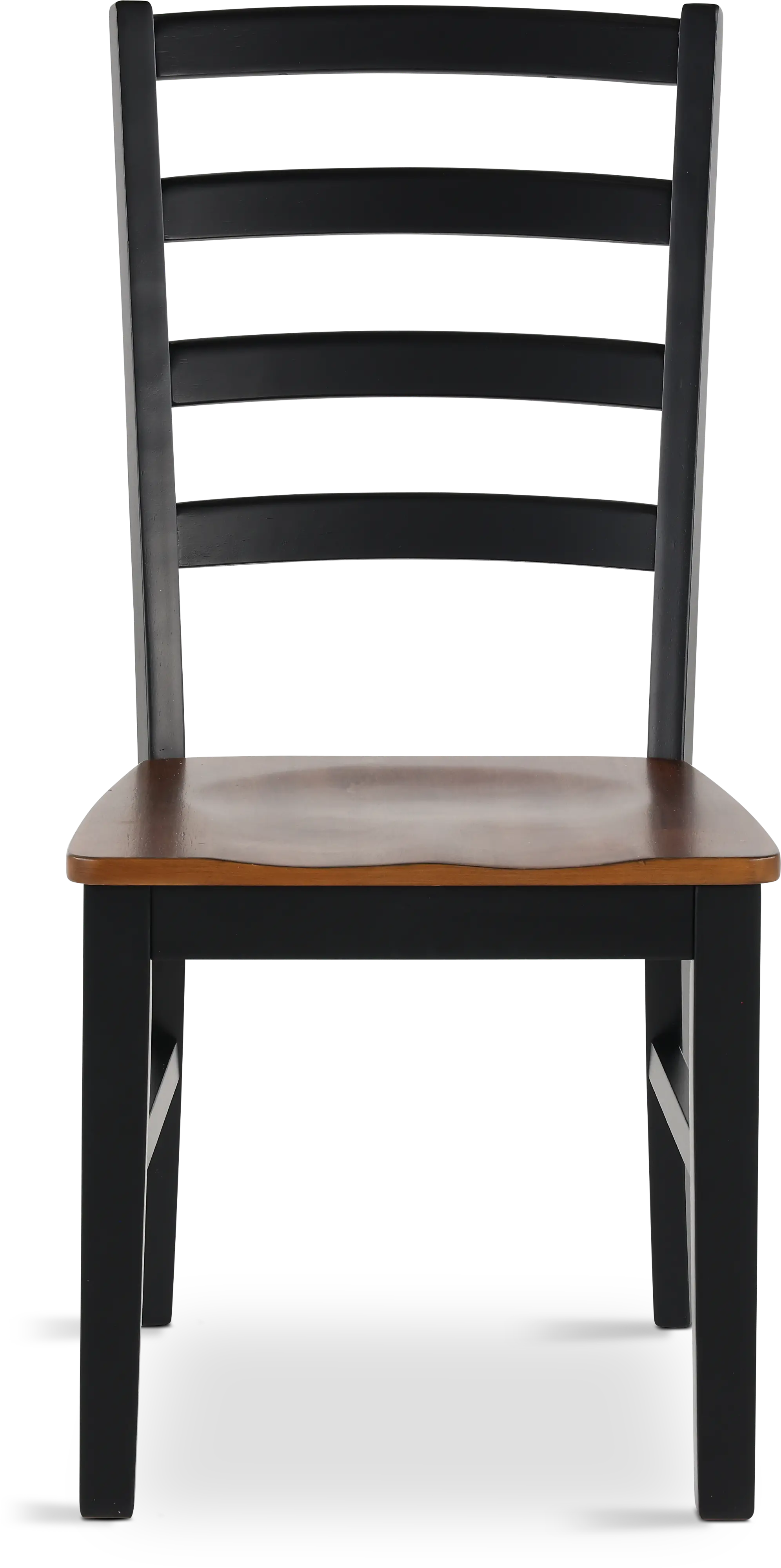 Tomley Black and Brown Dining Chair-4