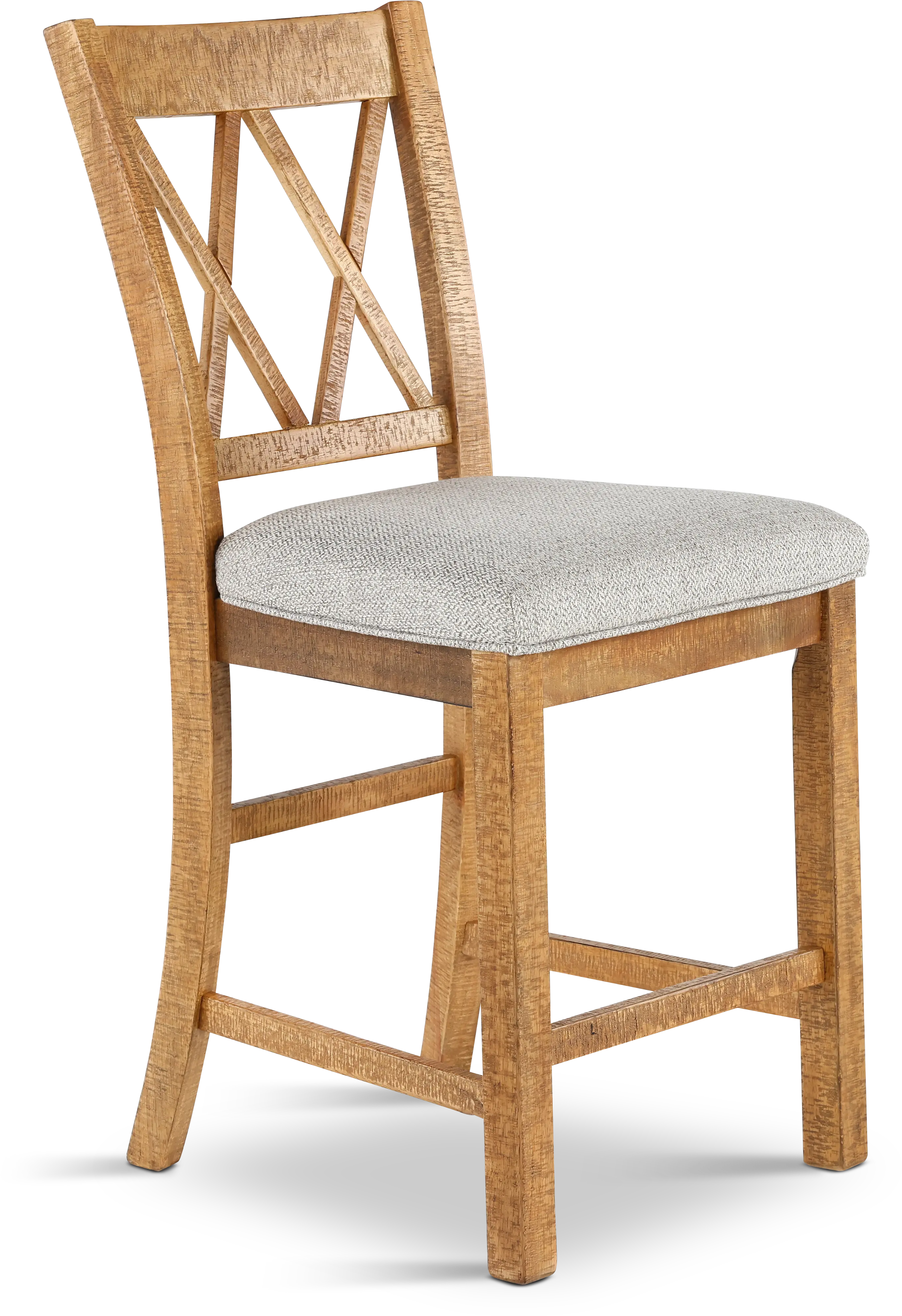 Harlex Light Brown Counter Height Stool-1