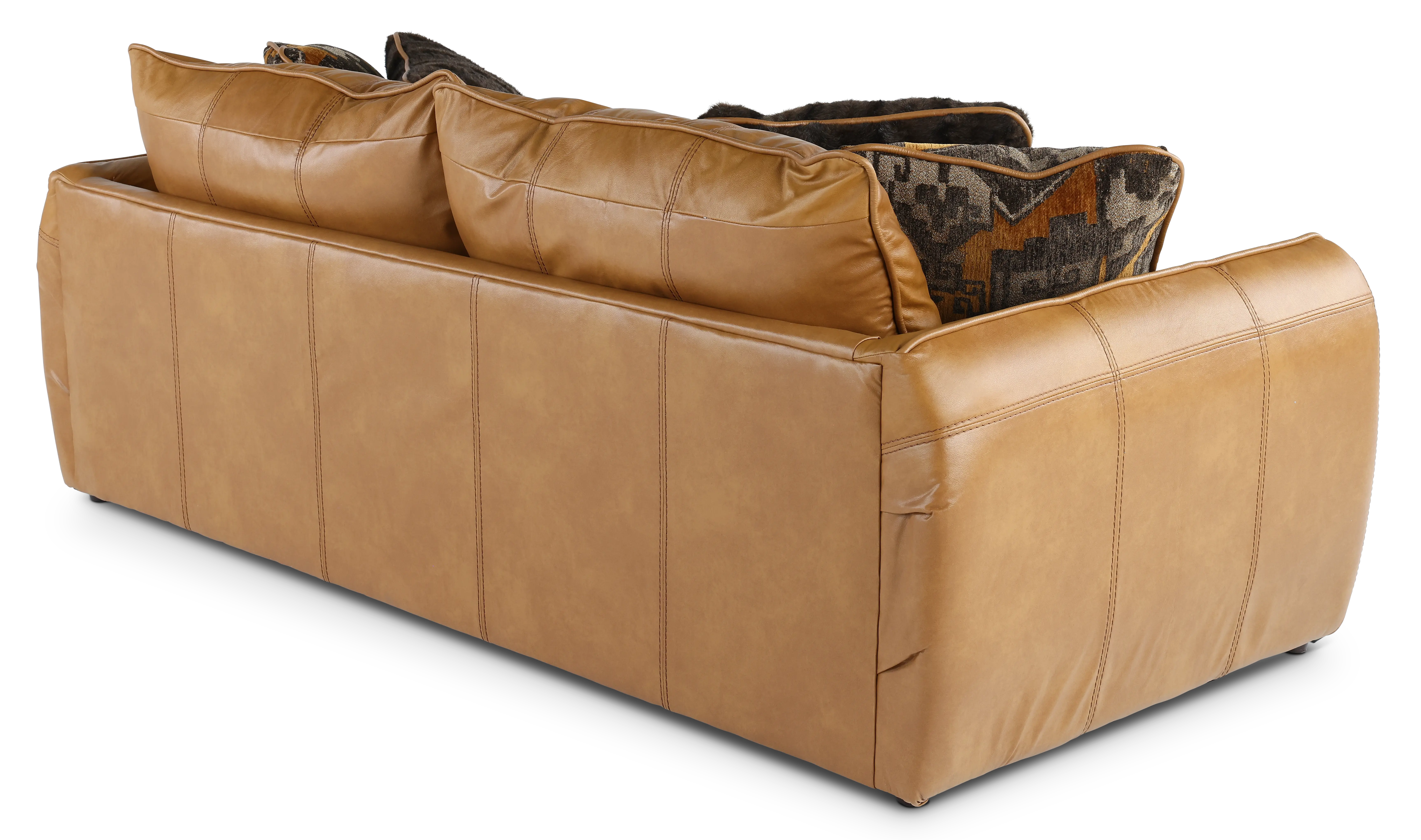 2406-03/1273-16/3073-16 Corvara Tan Leather Sofa-6