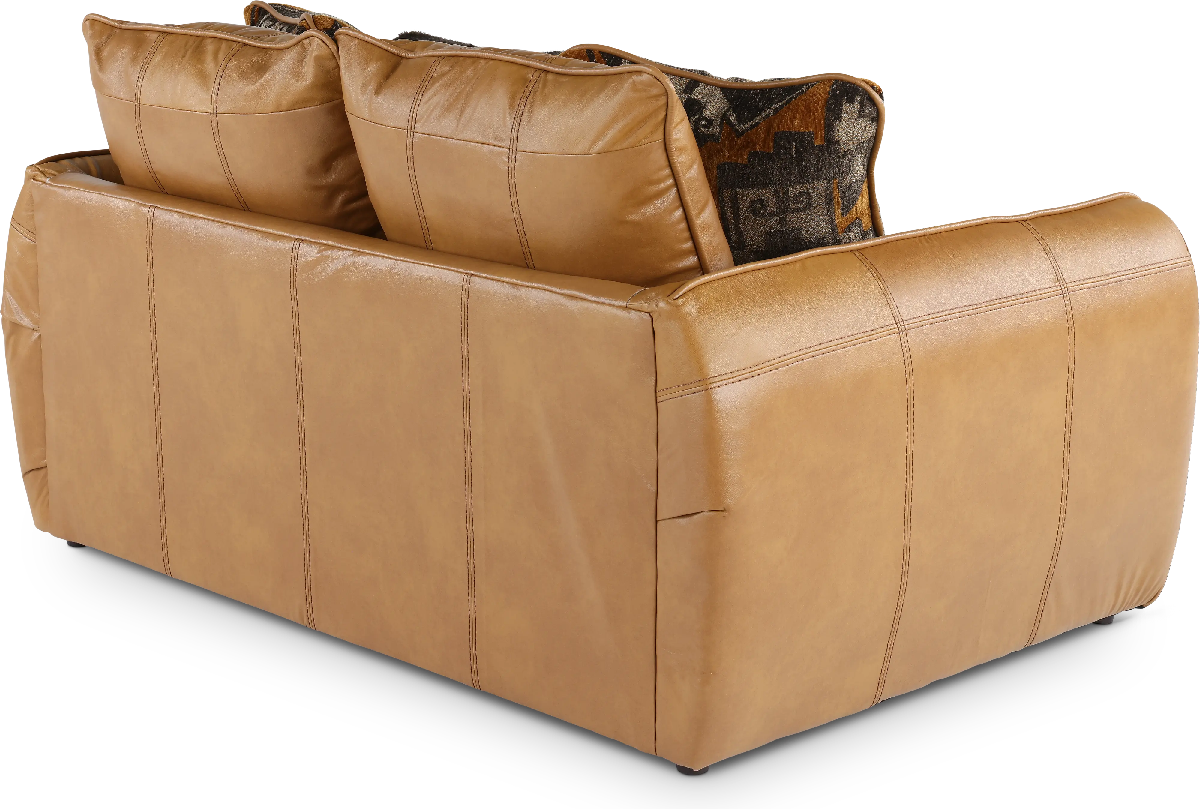 2406-02/1273-16/3073-16 Corvara Tan Leather Loveseat-3
