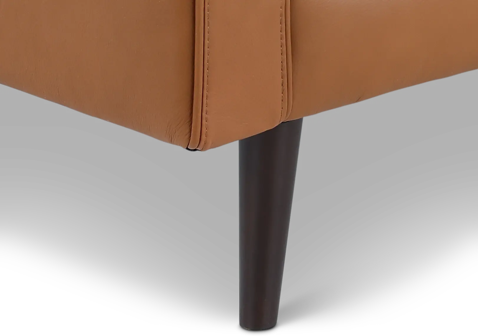 C092-003/AOD7 Destrezza Brown Leather Chair-8