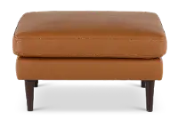 C092-010/AOD7 Destrezza Brown Leather Ottoman