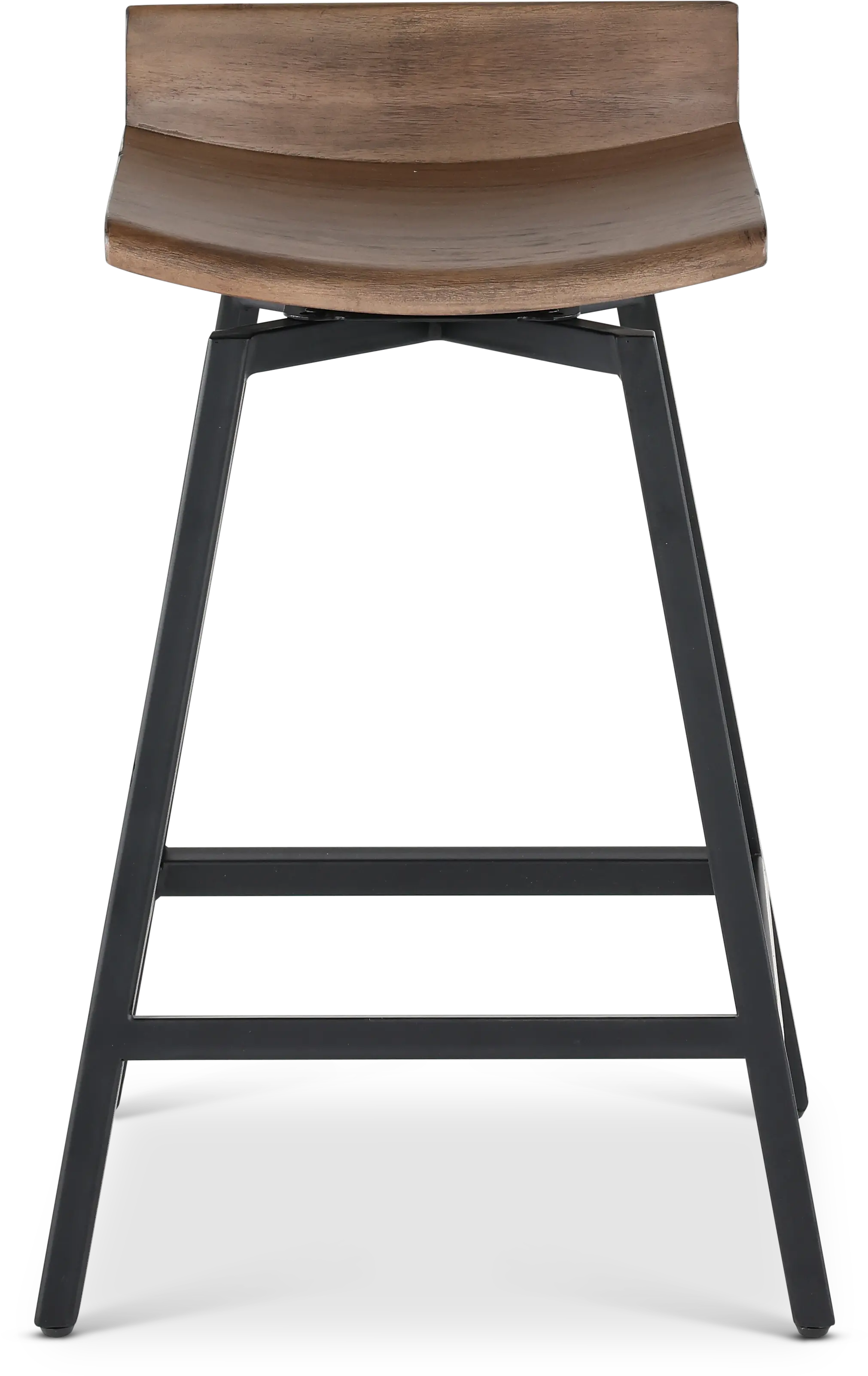 Nest Brown Swivel Counter Height Stool-4