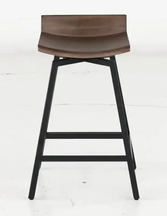 Nest Brown Swivel Counter Height Stool-5