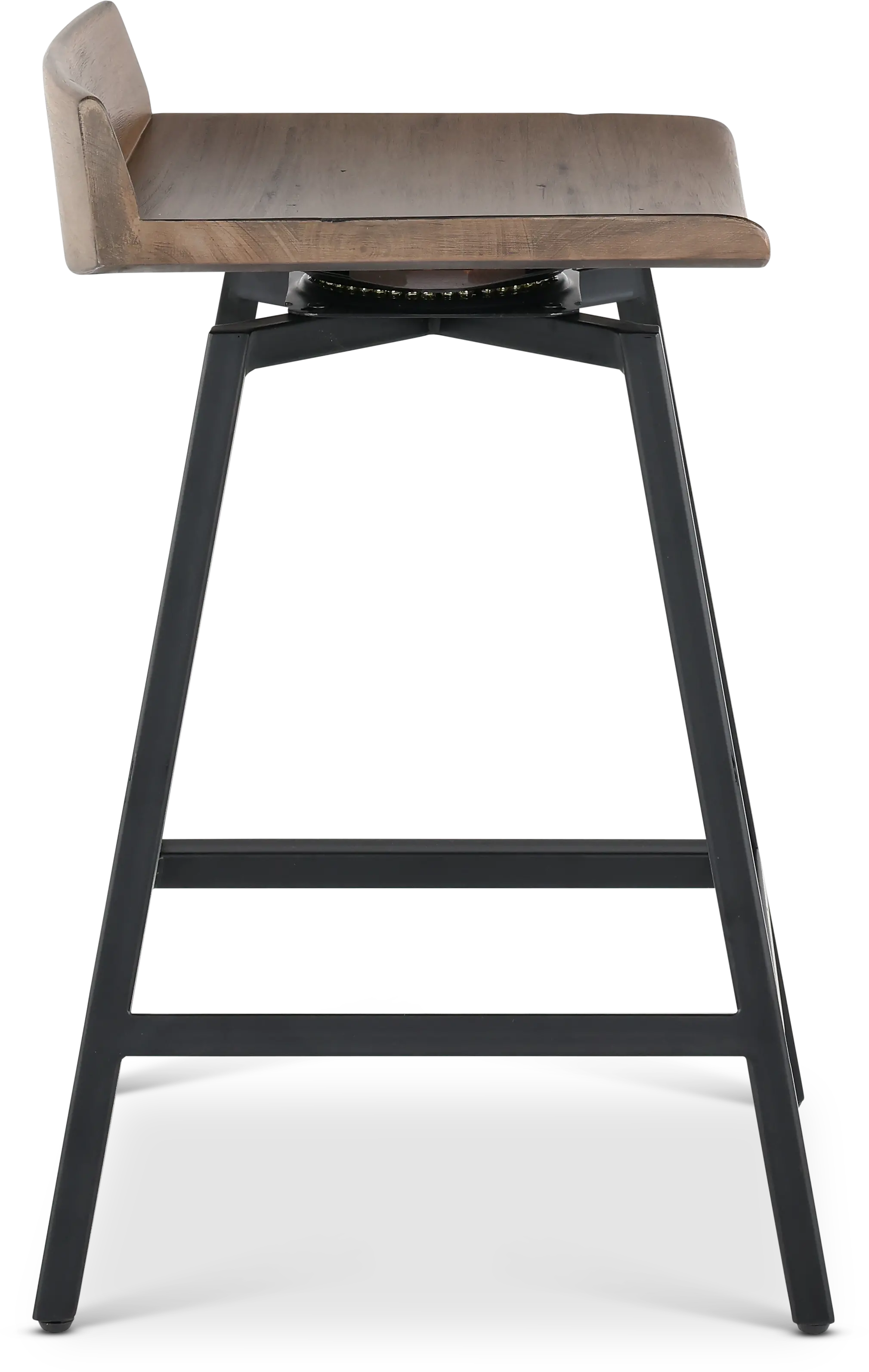 Nest Brown Swivel Counter Height Stool-6