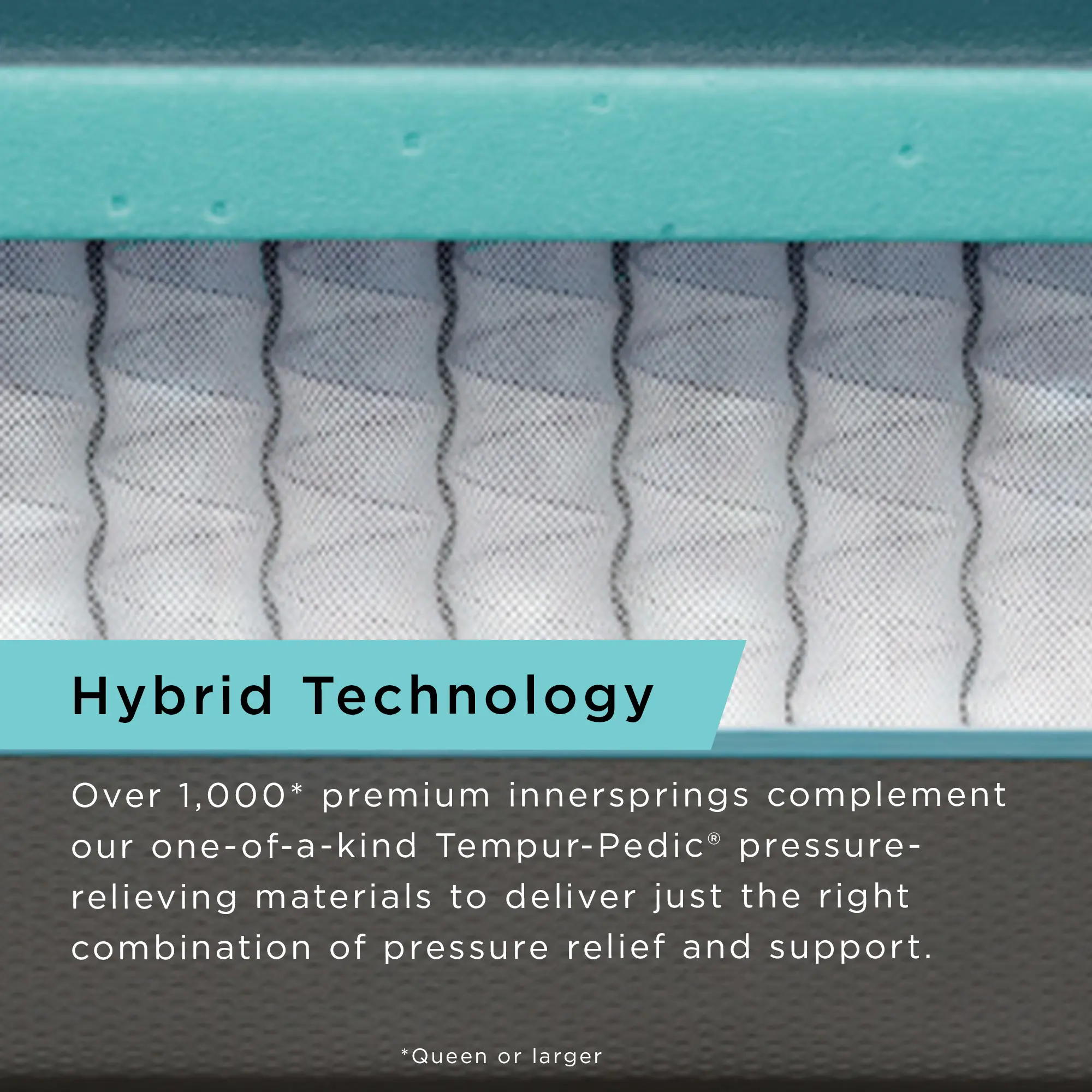 10752151 Tempur-Pedic ProAdapt 2.0 Medium Hybrid Queen Mattress-5