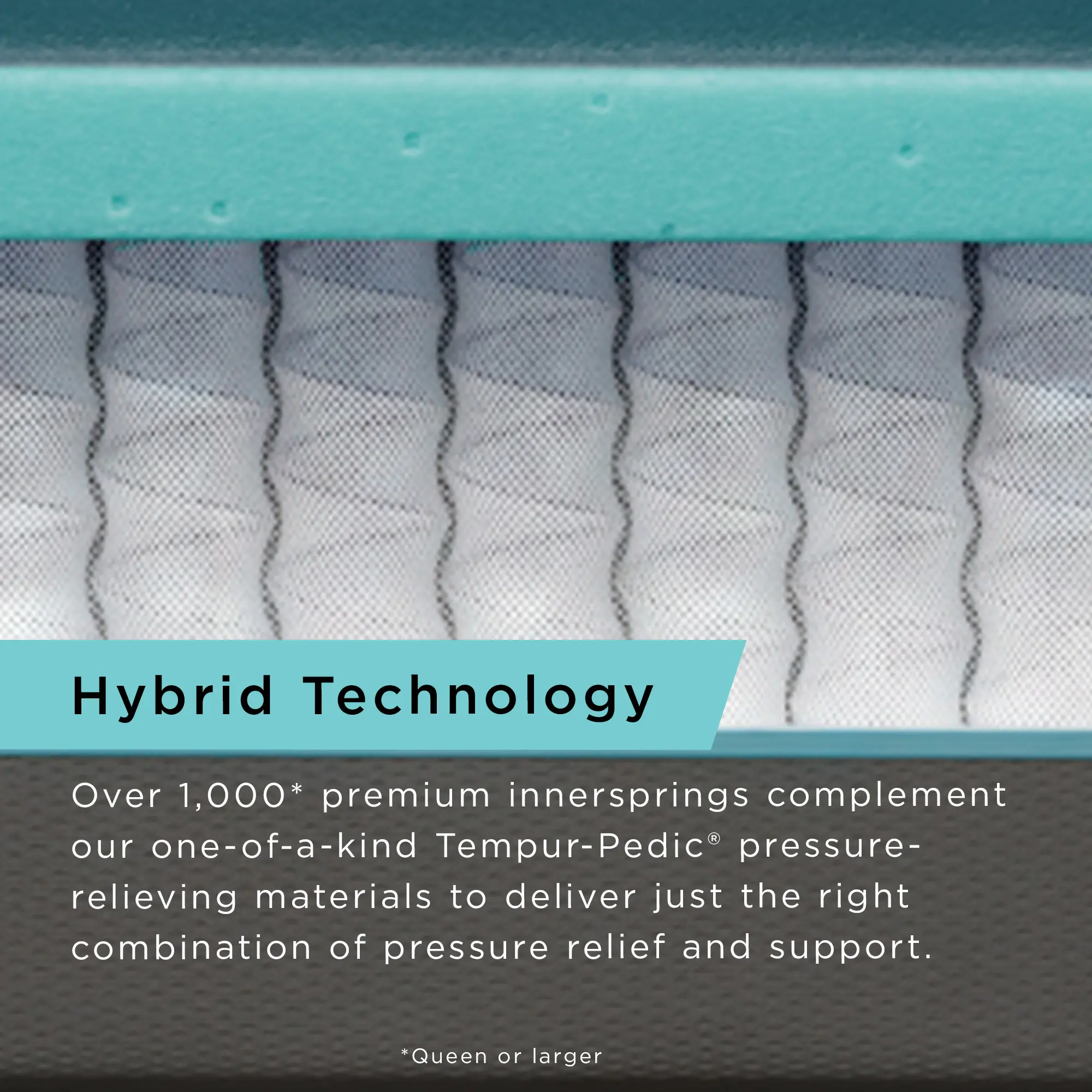10752151 Tempur-Pedic ProAdapt 2.0 Medium Hybrid Queen Mattress-5