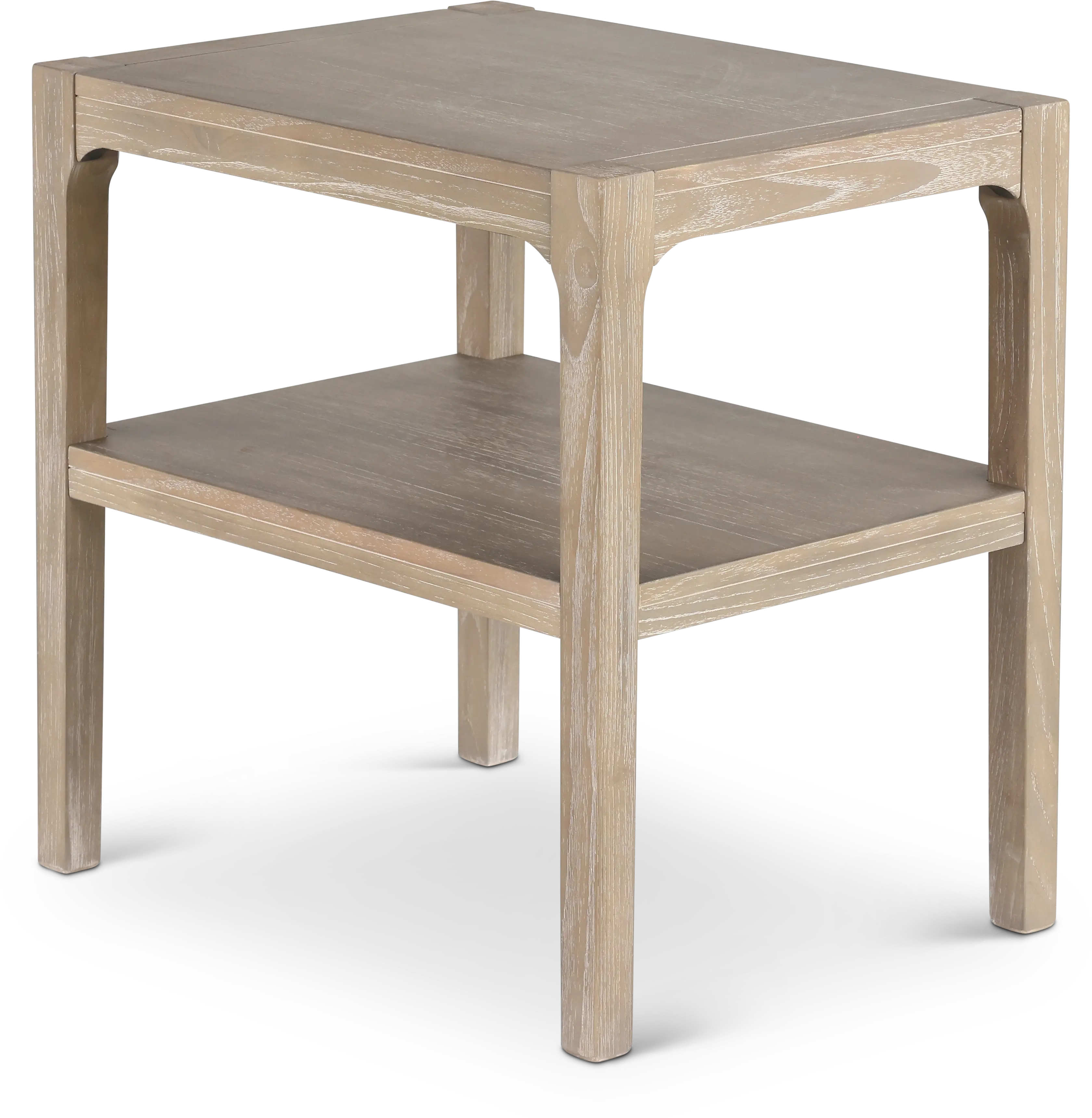 Blair Natural Chairside Table-2