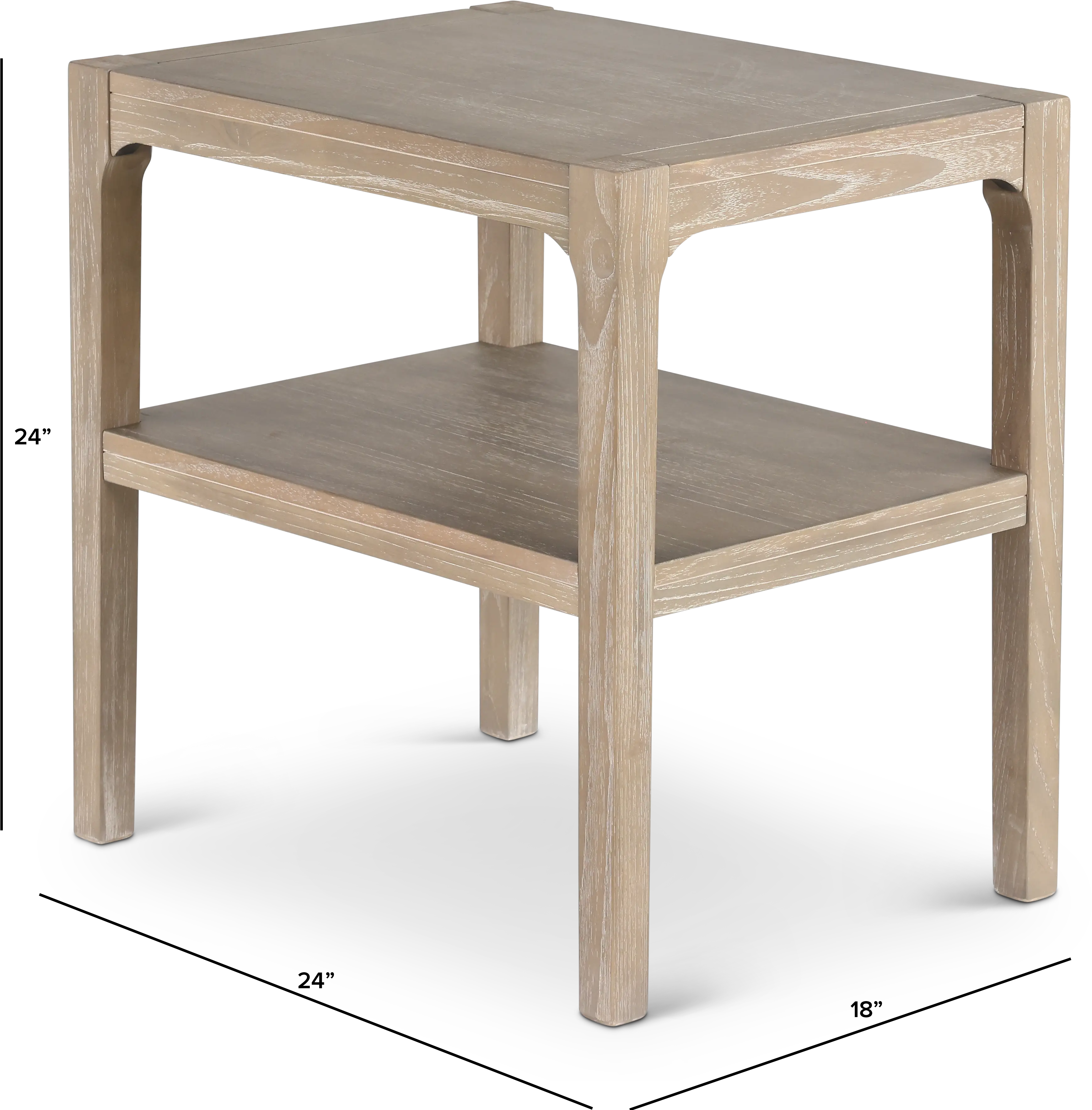 Blair Natural Chairside Table-3