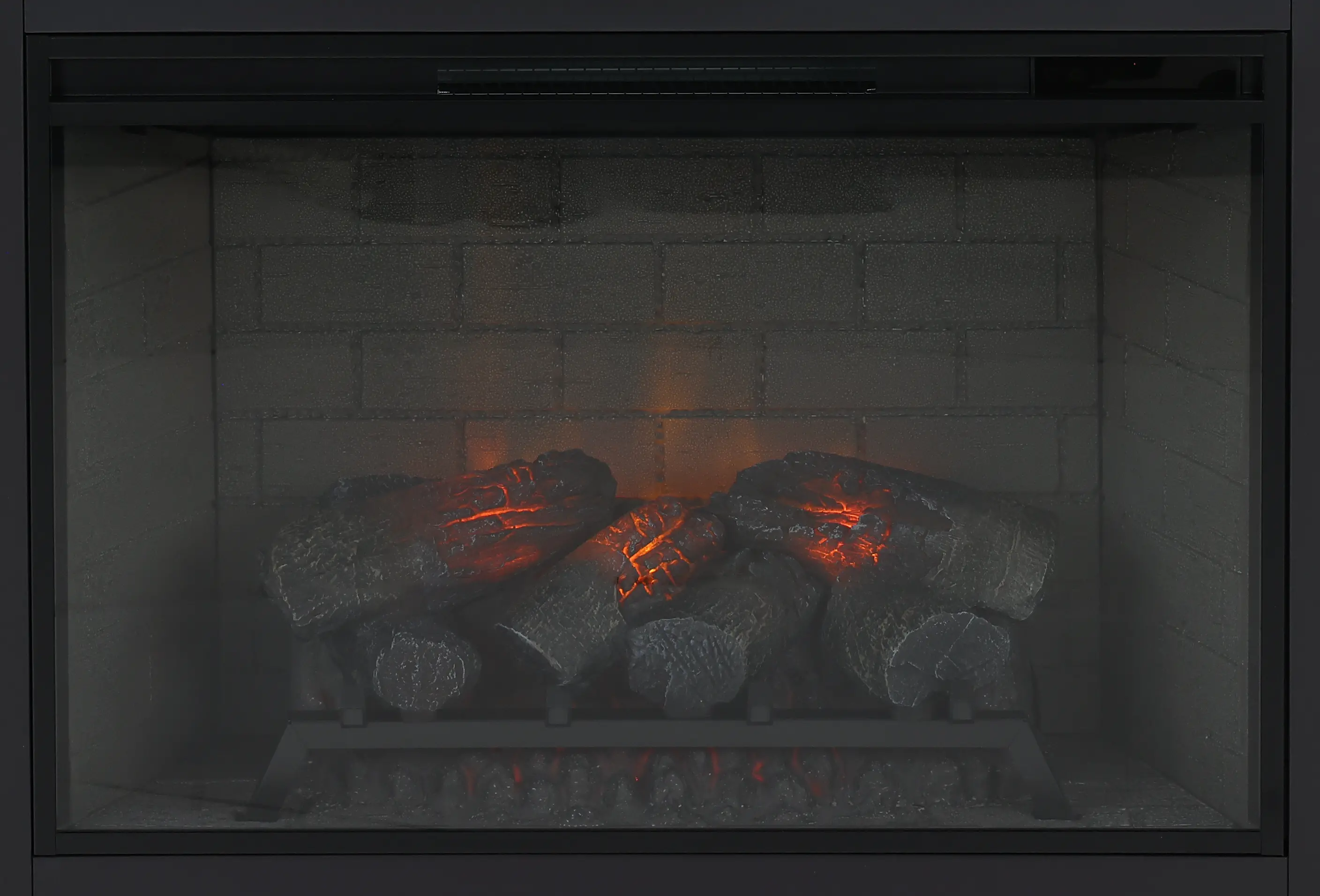 Chill Black Arch Fireplace Bookcase-7