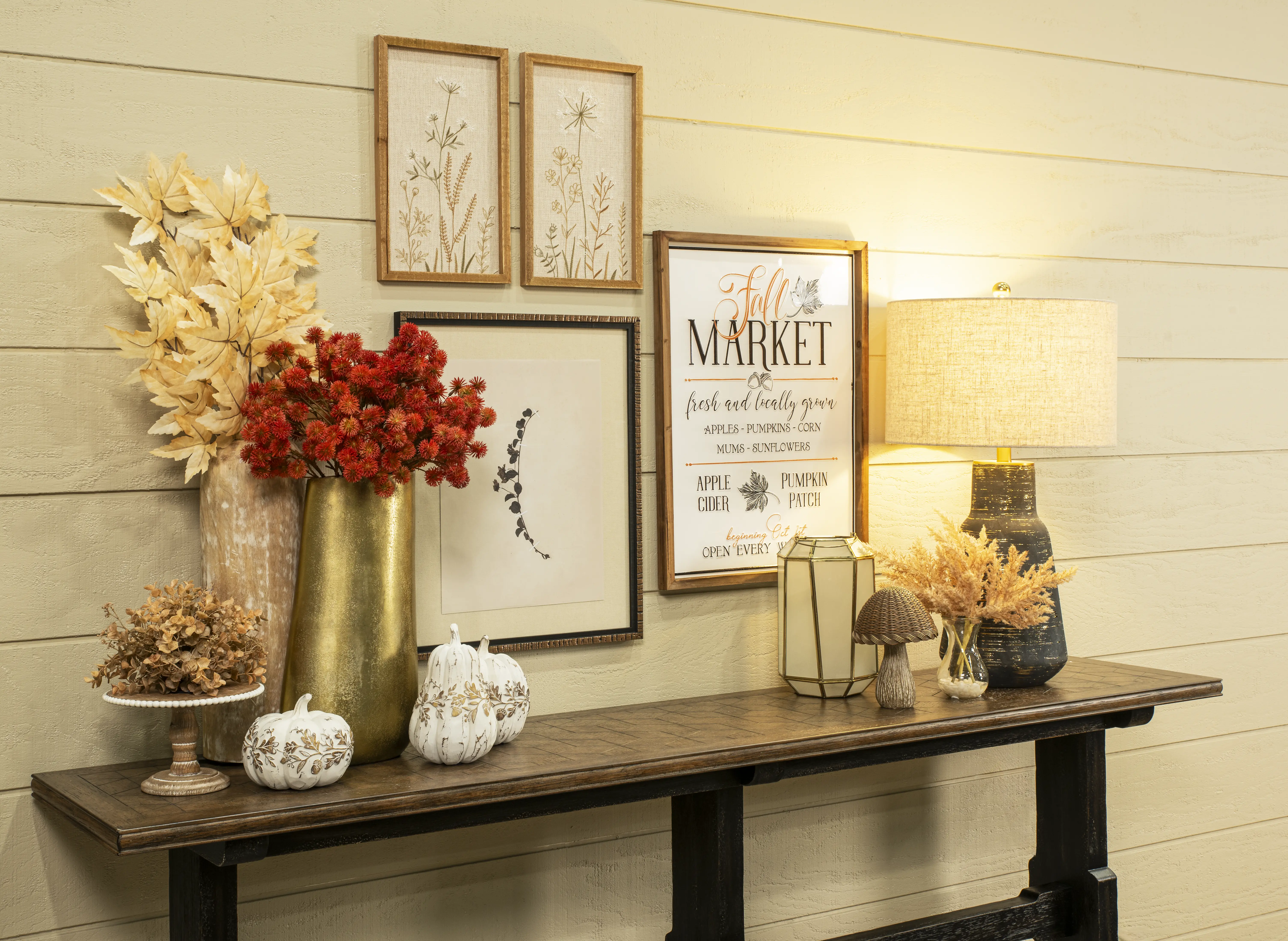 7050-80151-89 Americana Trestle Two-Tone Sofa Table-10