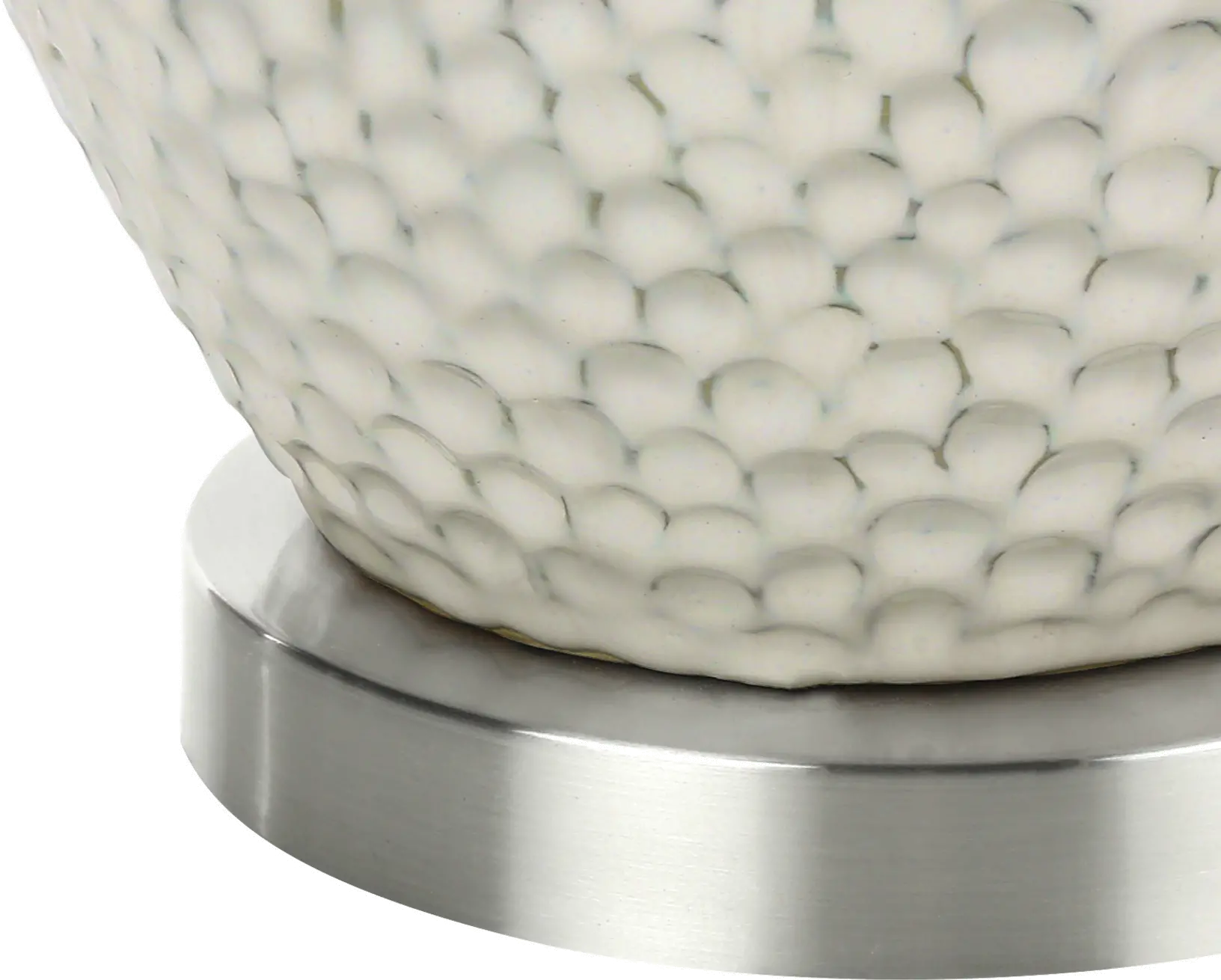 28 Inch Cream Ceramic Table Lamp-5