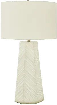 29 Inch Ivory Contemporary Table Lamp