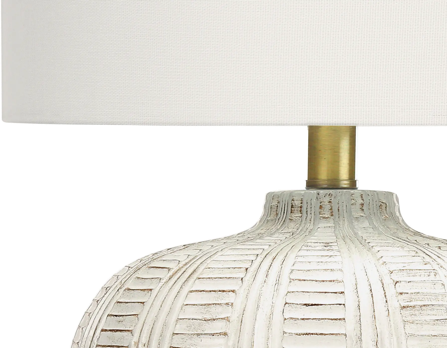 21 Inch Cream Transitional Table Lamp-4