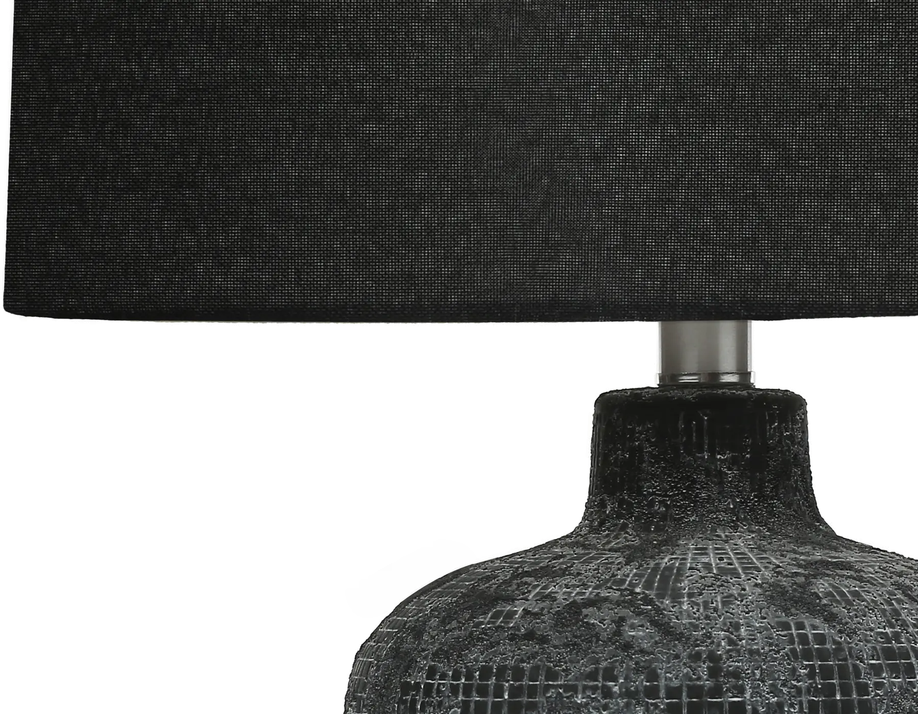 24 Inch Black Ceramic Lamp-4