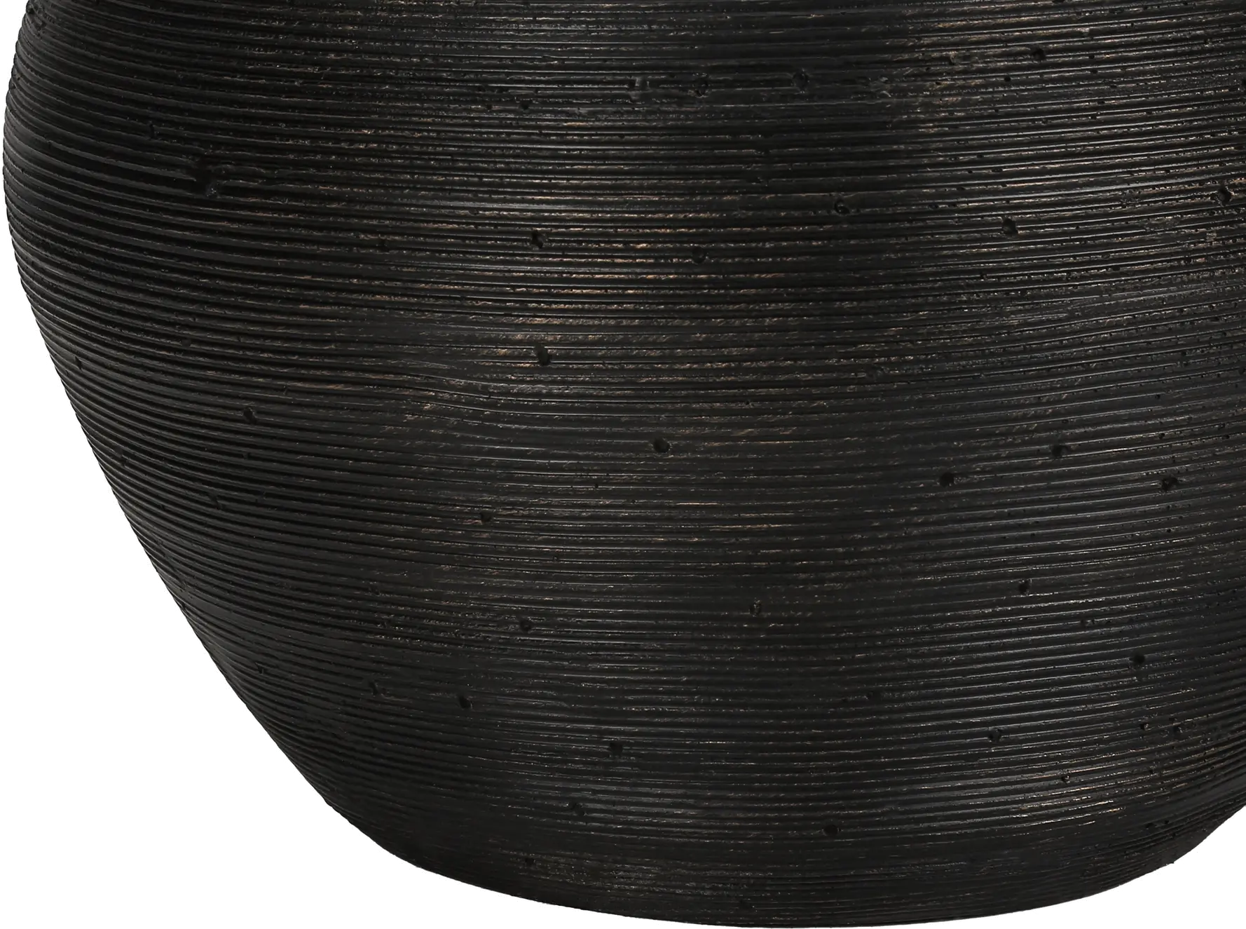25 Inch Black Concrete Table Lamp-5