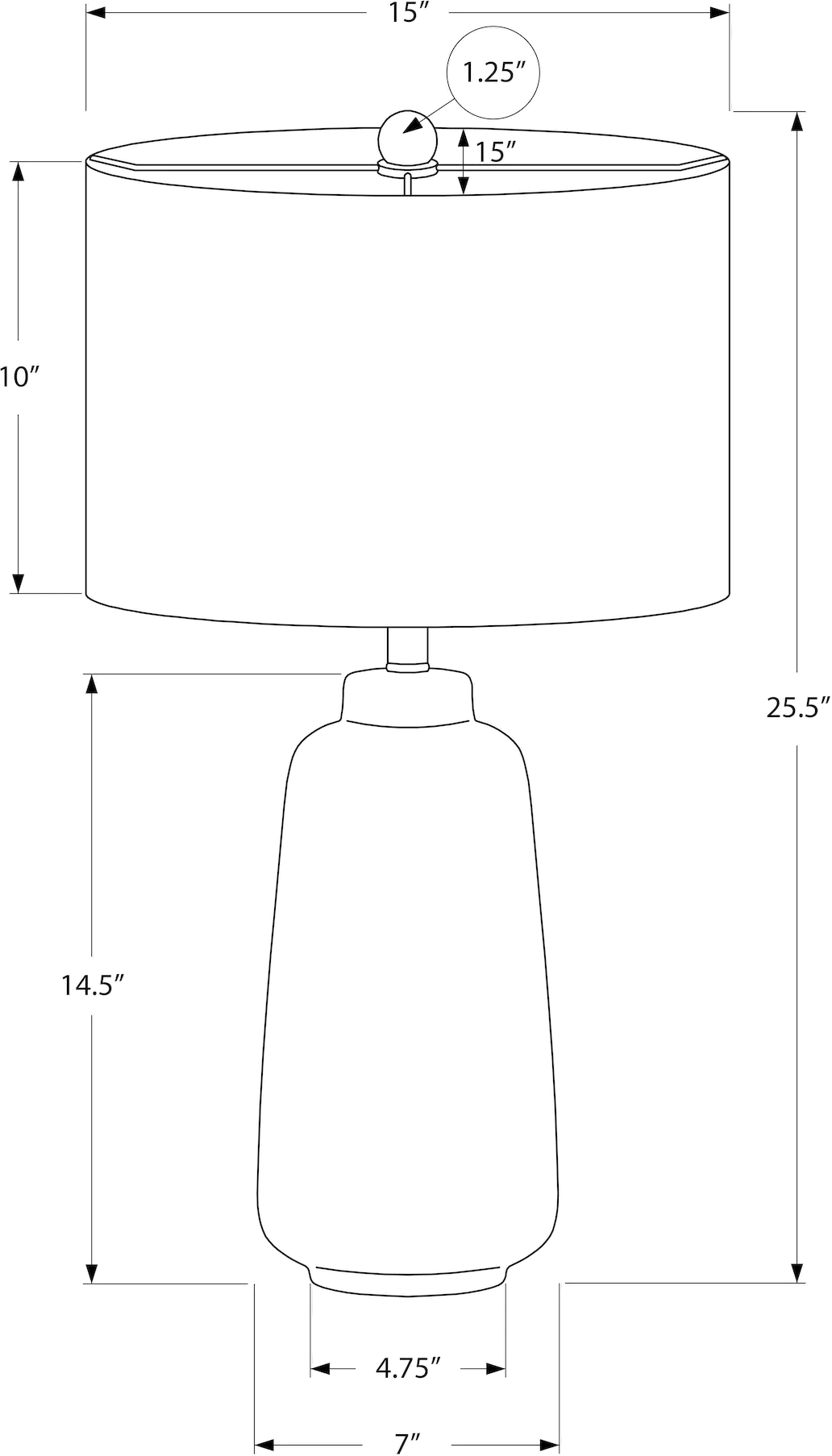 26  Cream White Ceramic Table Lamp-3