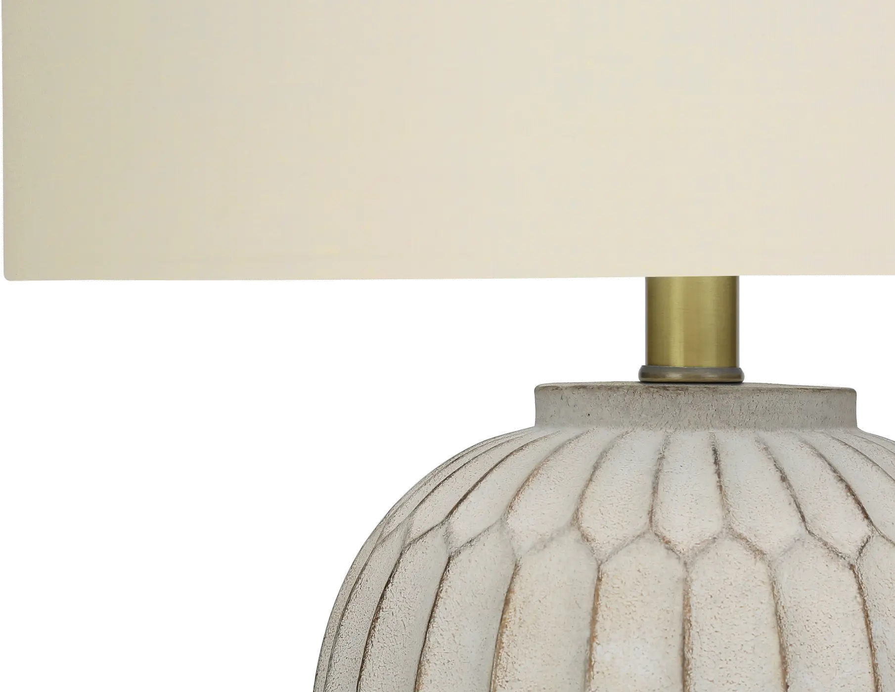 24 Inch Cream Resin Table Lamp-4