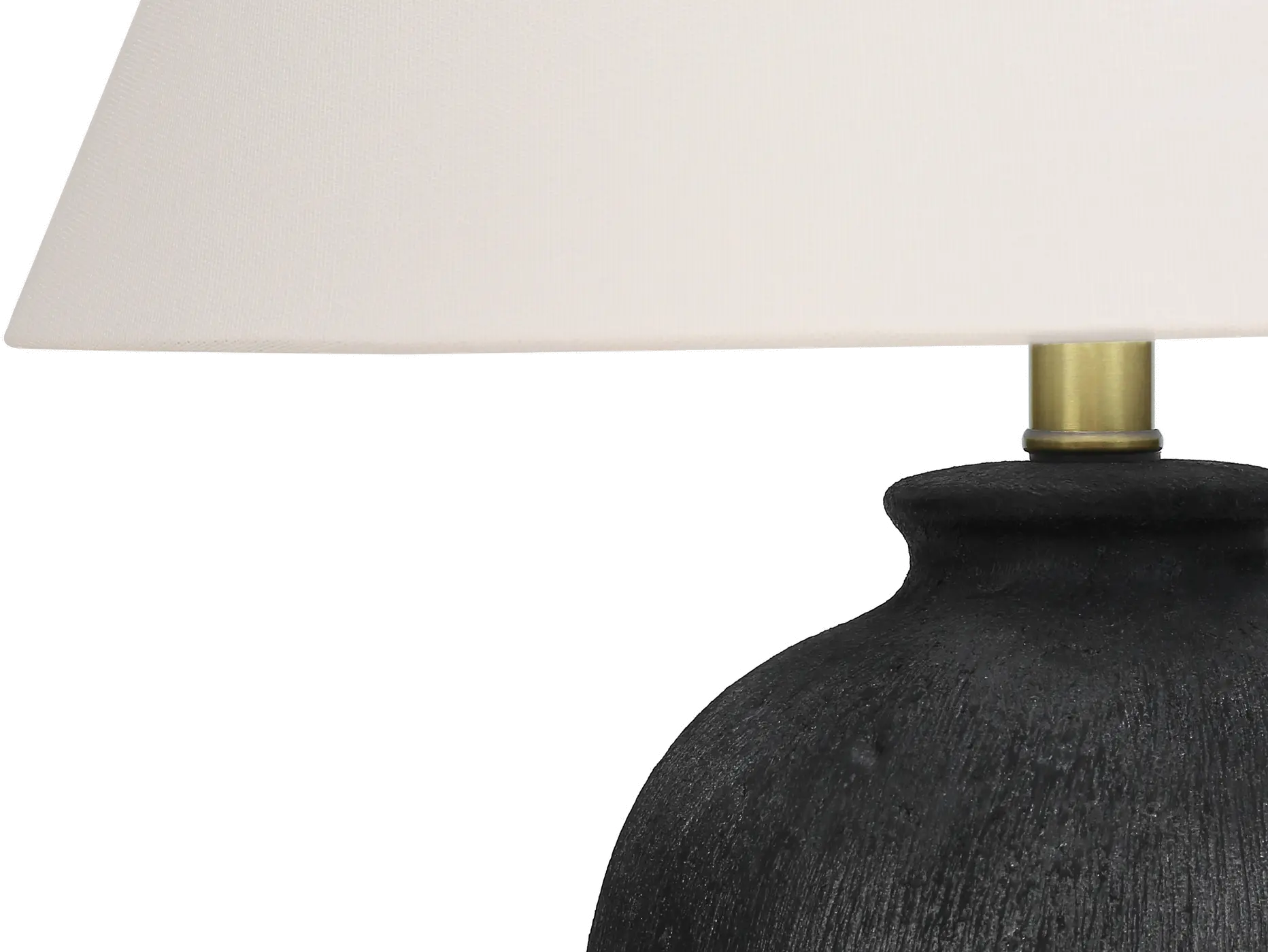 24 Inch Black Ceramic Table Lamp-4
