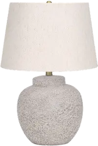 22  Cream Concrete Table Lamp