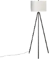63 Inch Black Metal Floor Lamp