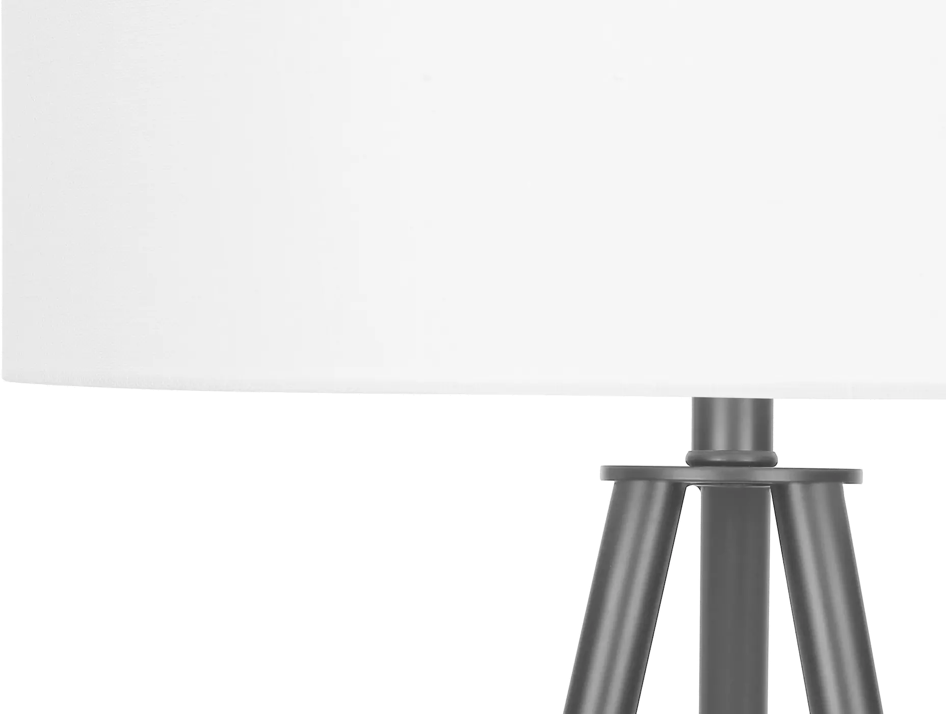 63 Inch Black Metal Floor Lamp-4