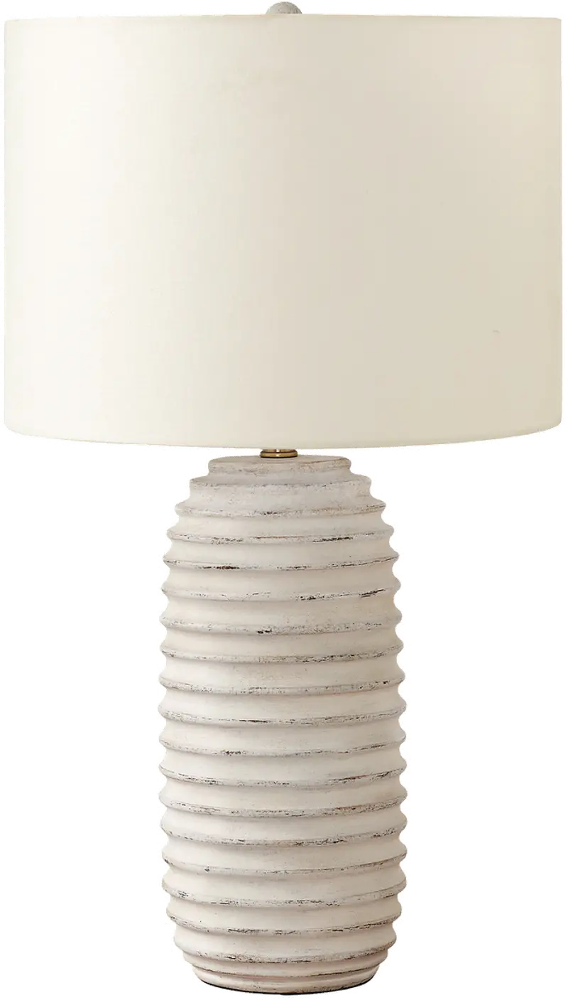 28-Inch Transitional Resin Table Lamp