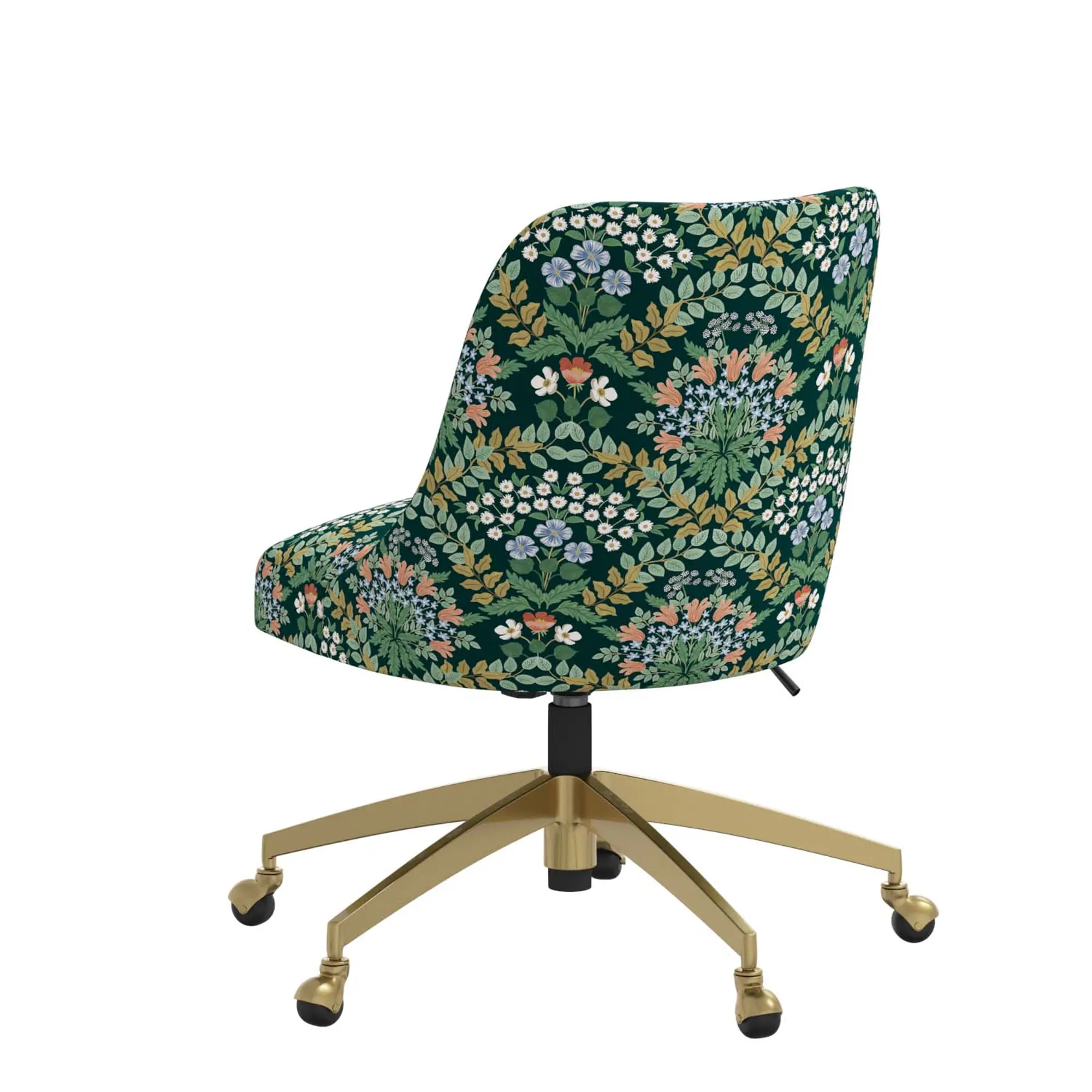 Rifle Paper Co. Oxford Bramble Emerald Office Chair | RC Willey