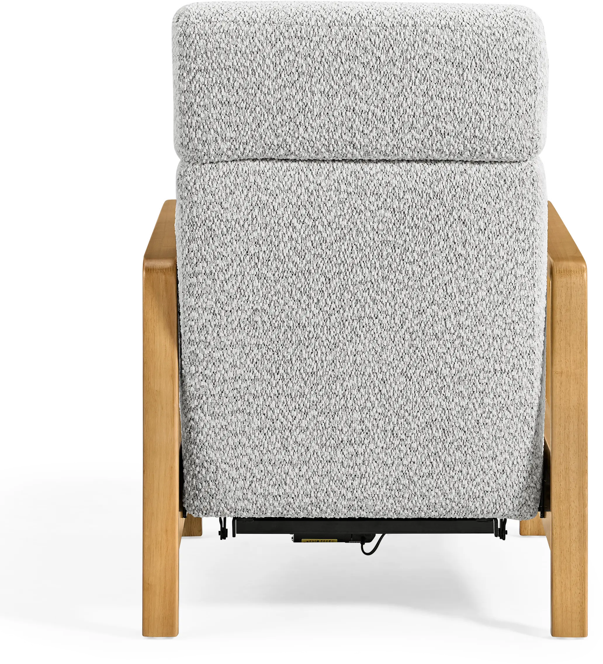 Azalea Shadow Gray Power Recliner with Power Headrest-4