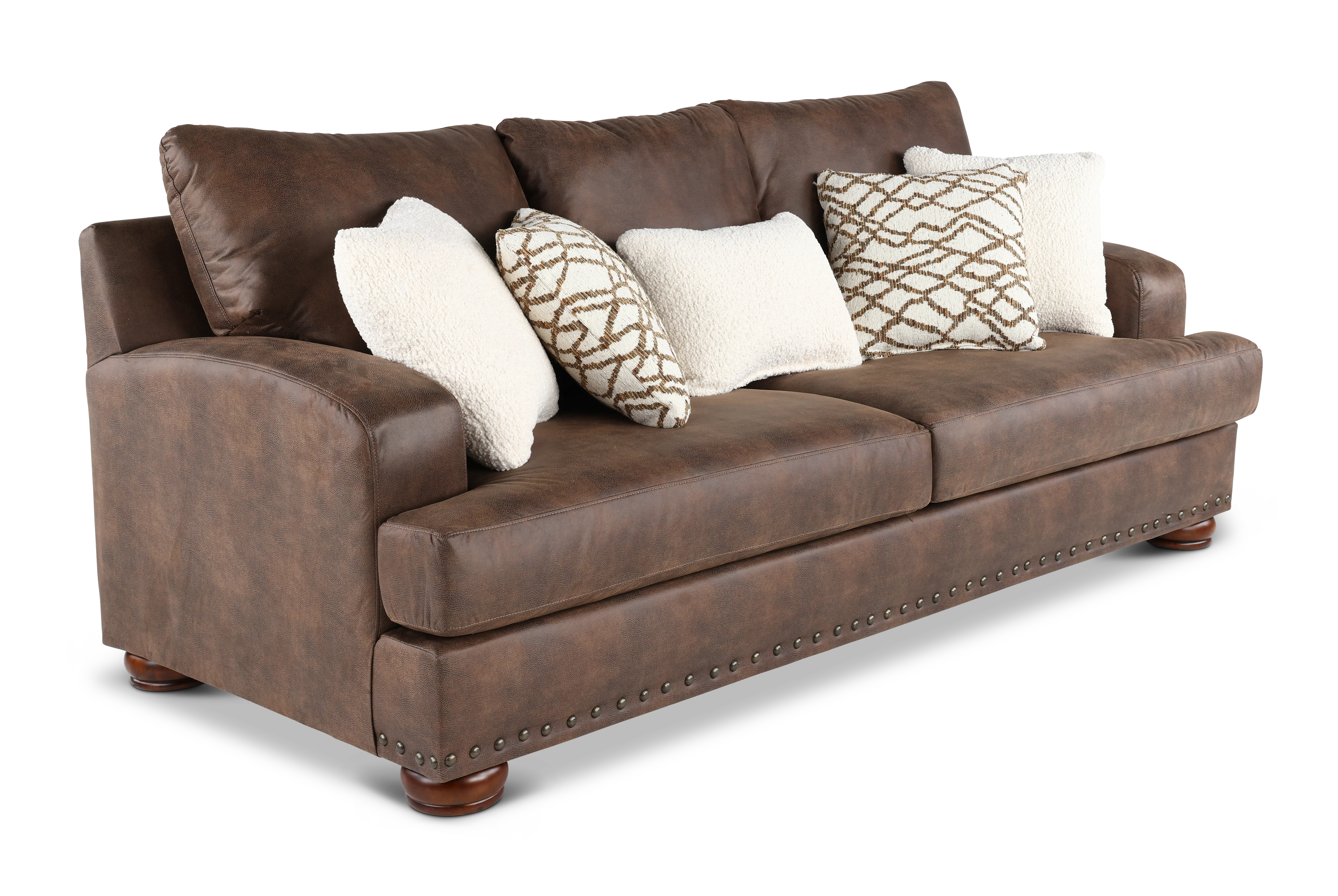 Canyon Brown Sofa-4