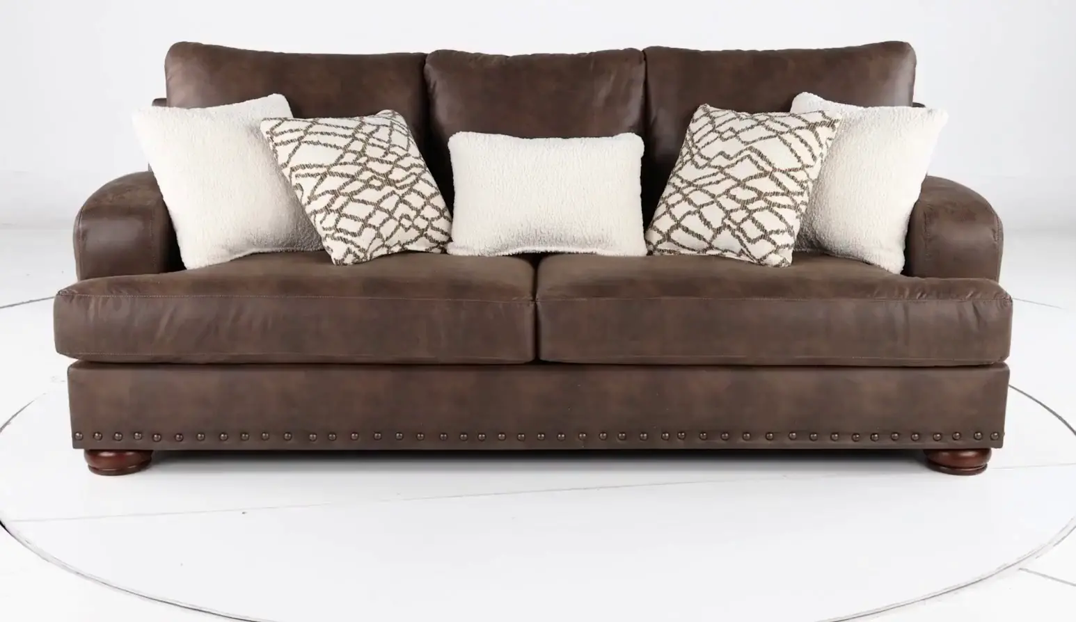Canyon Brown Sofa-5