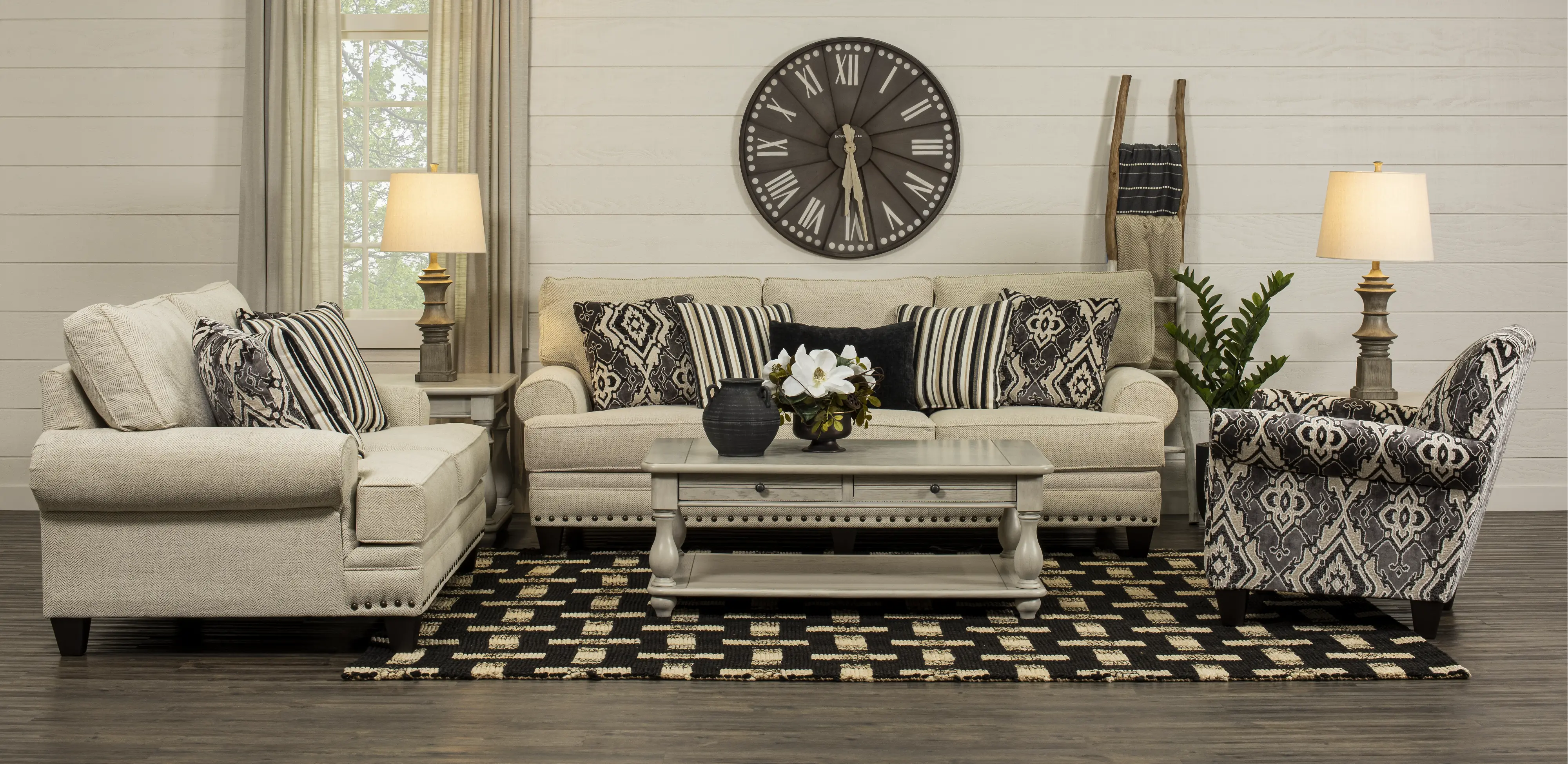 Escalante Cream Sofa-2