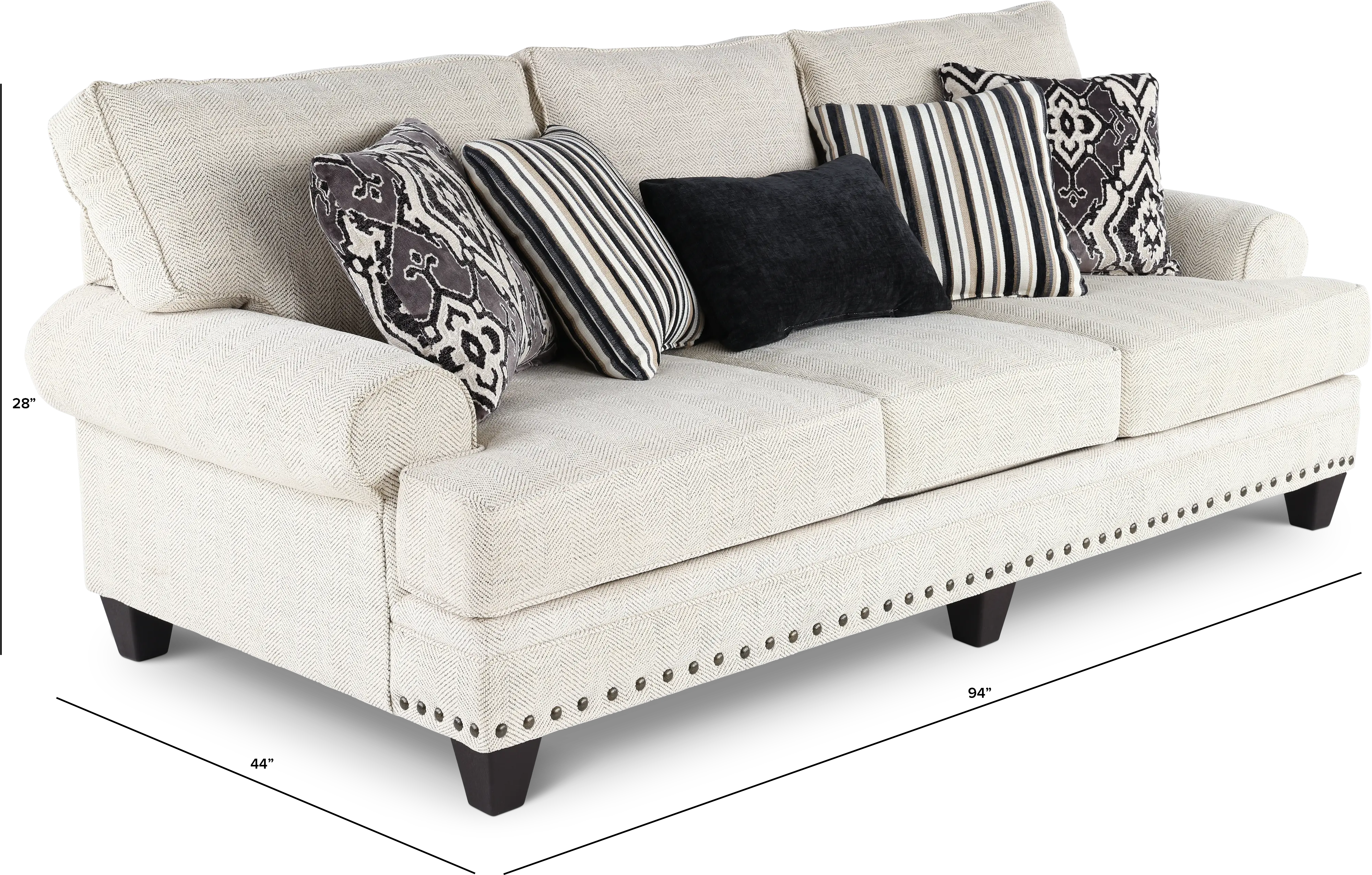 Escalante Cream Sofa-3