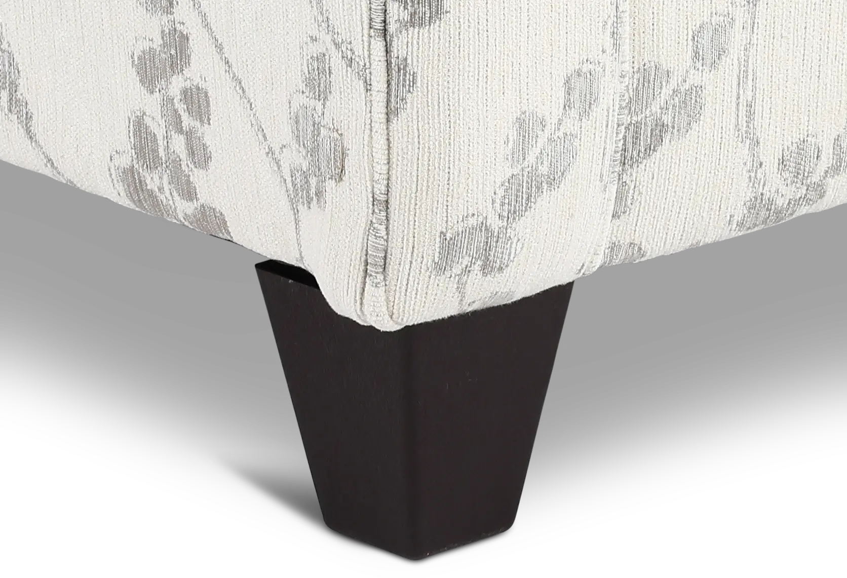 Celadon Linen White and Gray Accent Chair-8