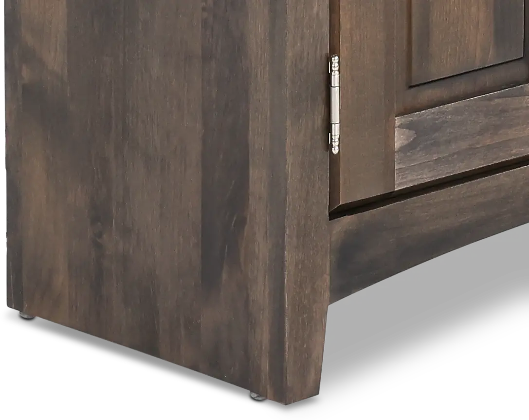 Universal Dark Brown Bookcase Pier-7