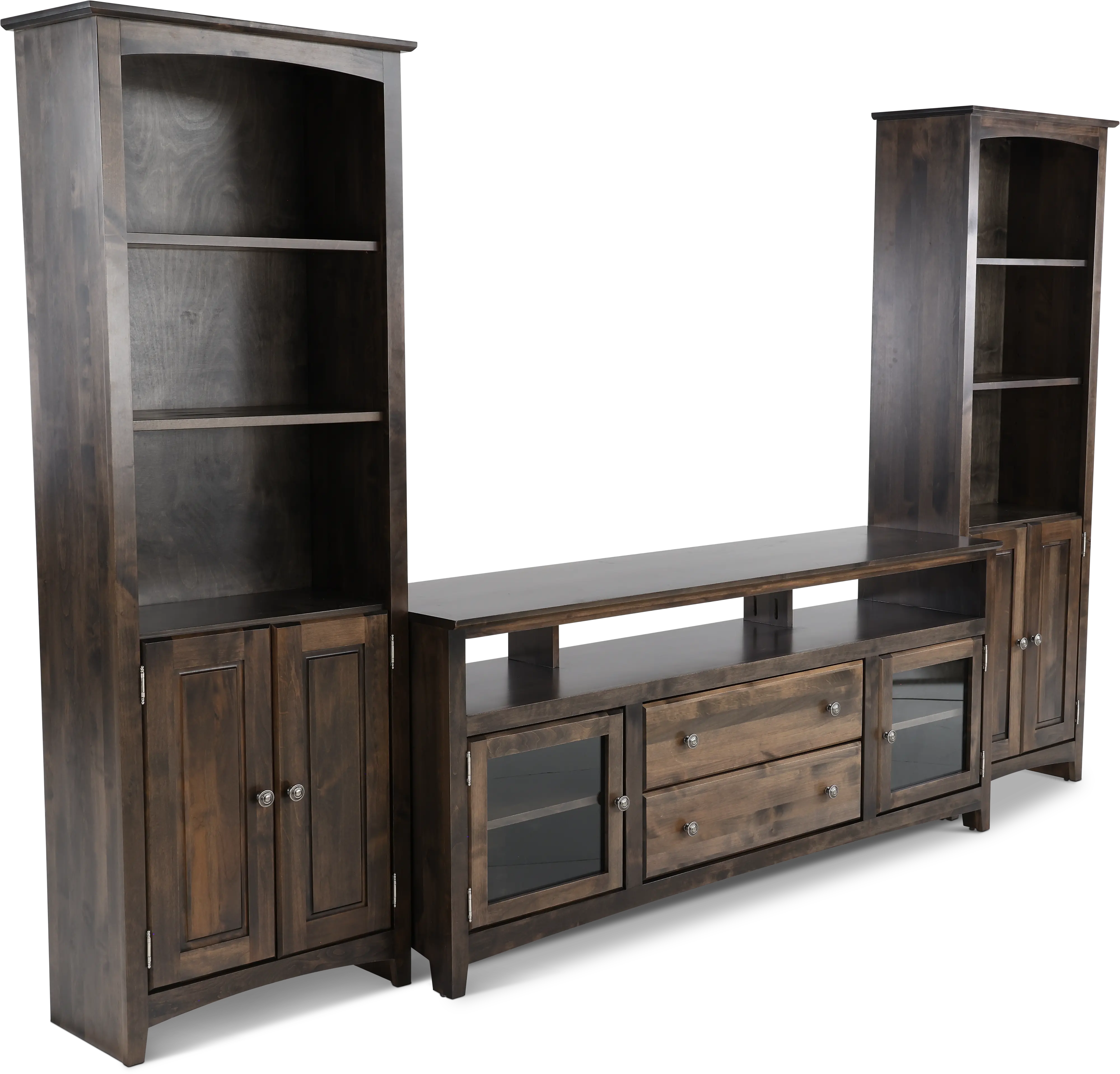 Universal Dark Brown 54  TV Stand-3
