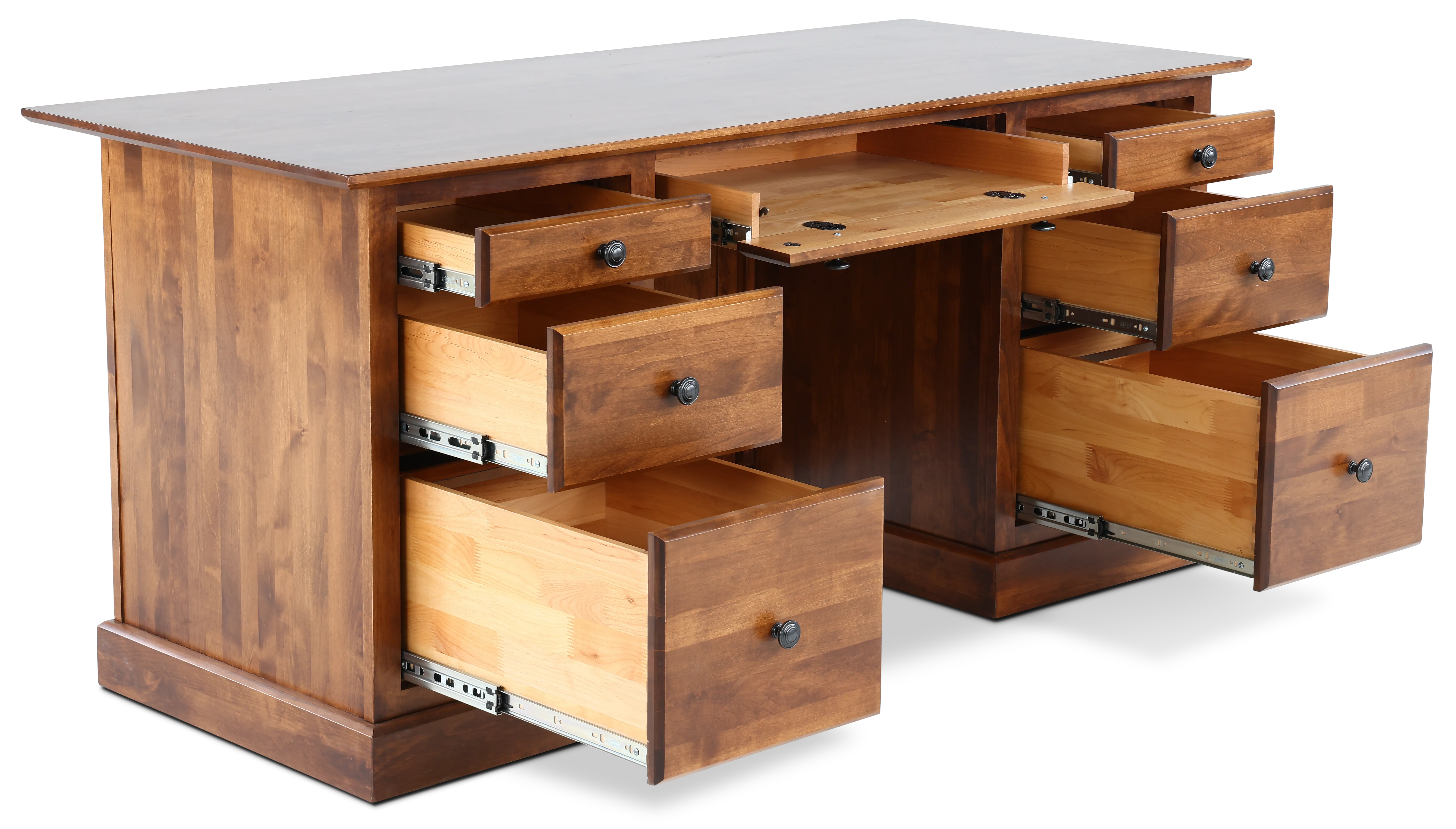 Archbold Brown Executive Desk-4