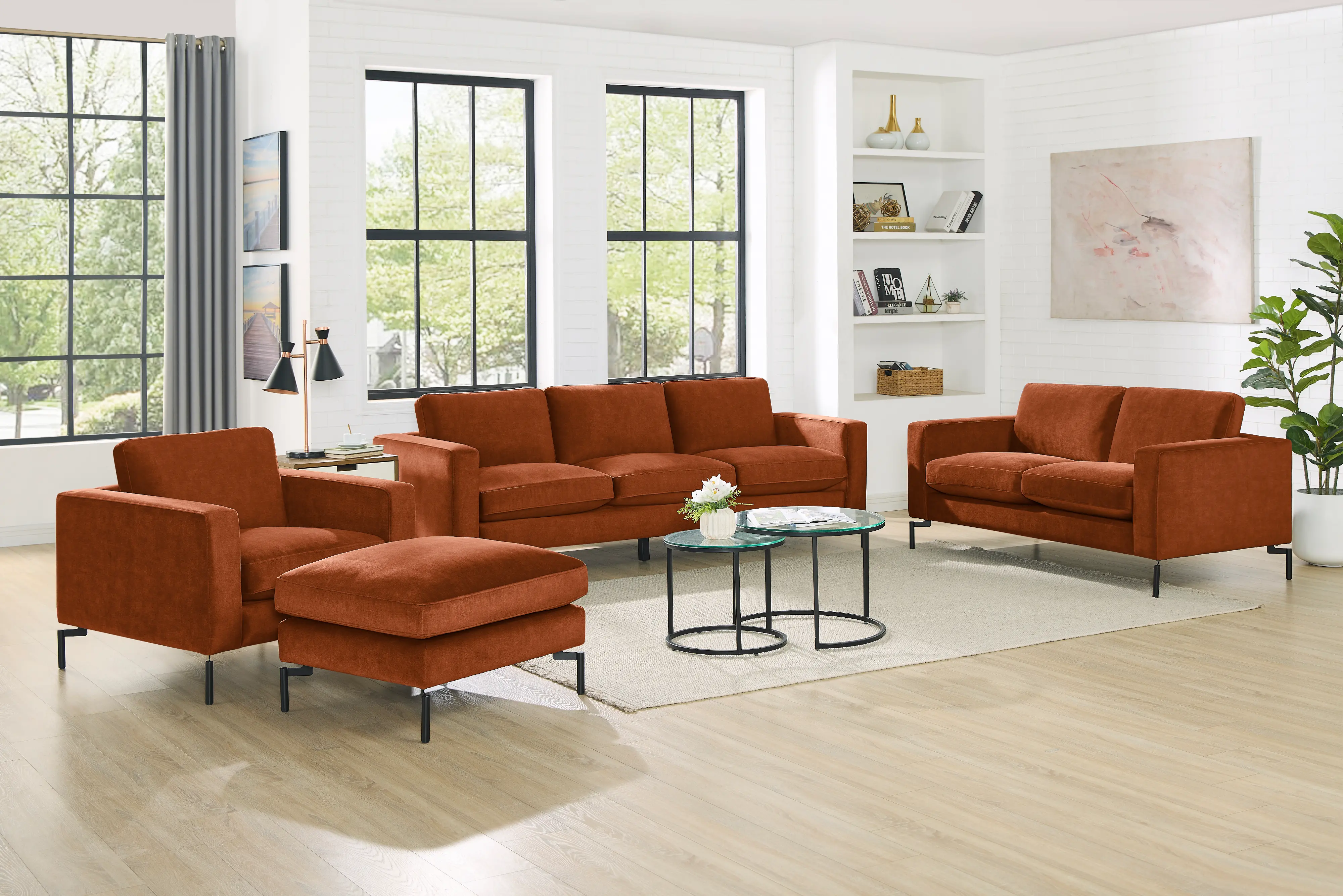 Tribeca Spice Sofa-2