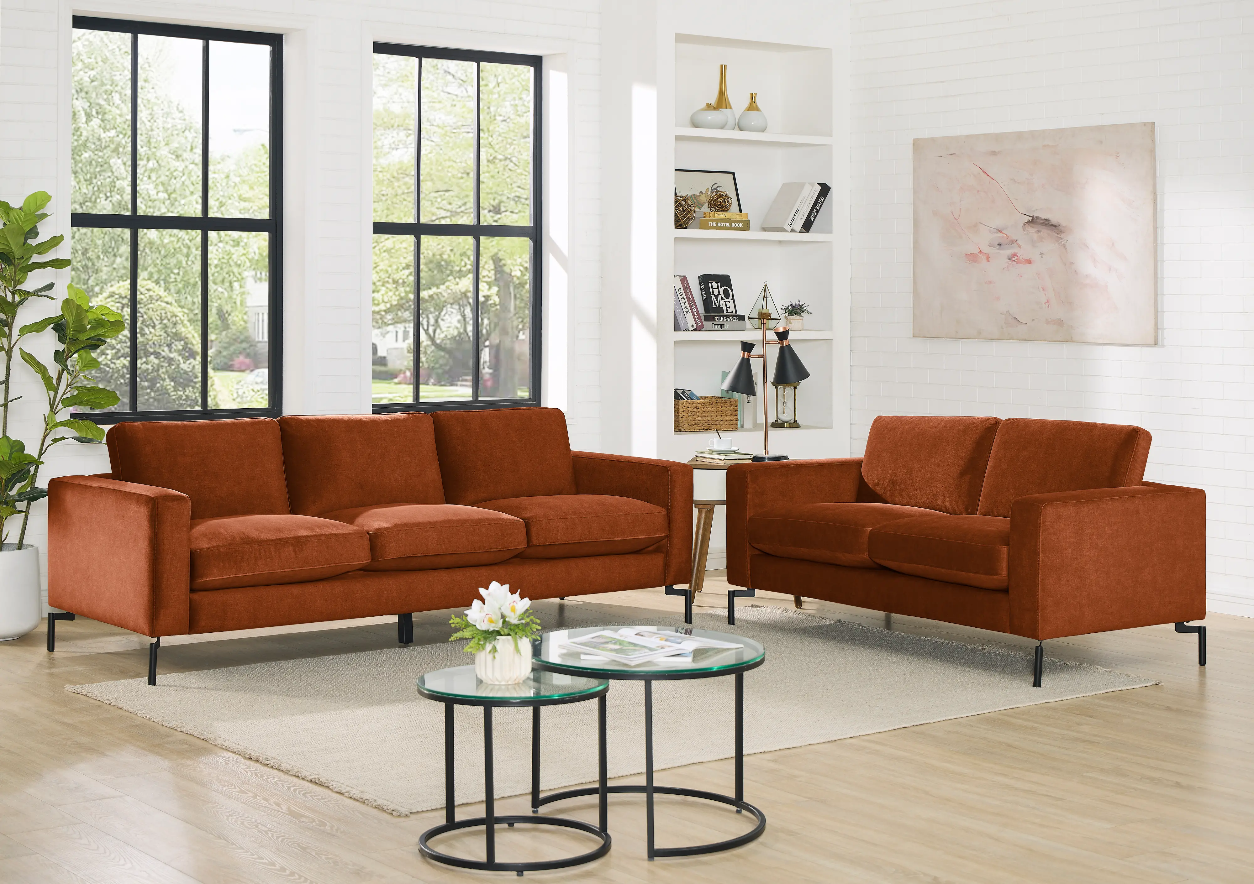 Tribeca Spice Sofa-9