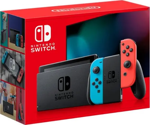 Nintendo Switch 本体 カラフルJoy-Con付き Nintendo Switch with Neon Blue and Neon Red JoyCon | RC Willey