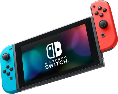 ニンテンドーswitch Nintendo Switch Console Neon Red and Neon Blue Joy-Con