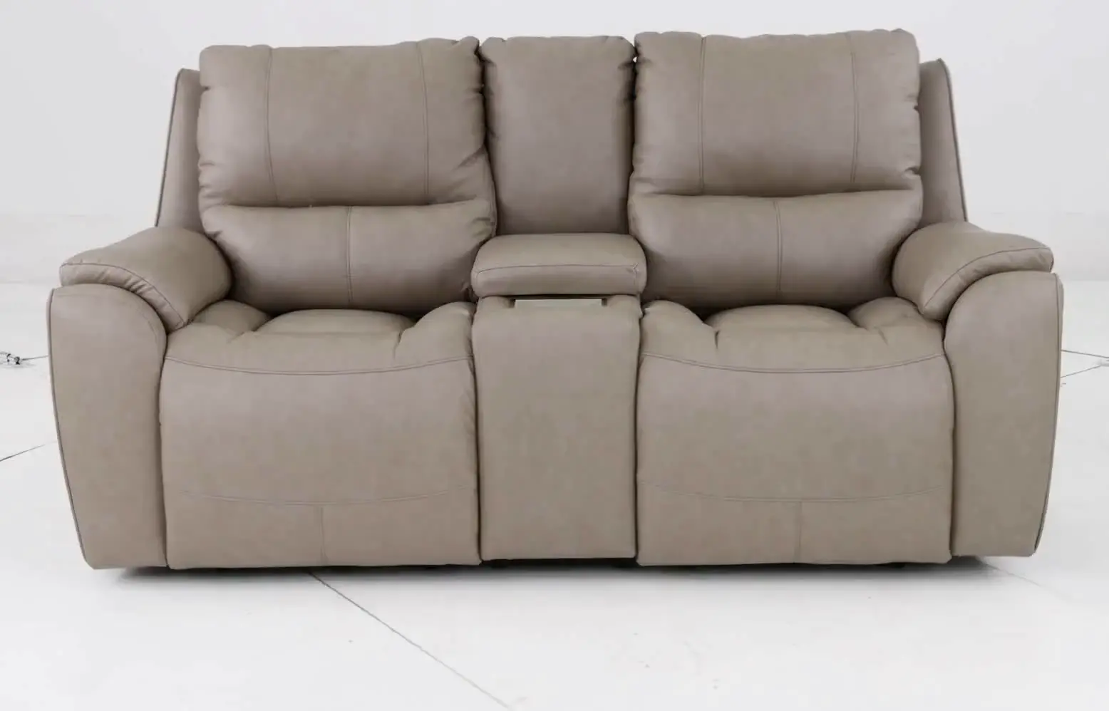 True Grit Platinum Power Reclining Loveseat with Console-13