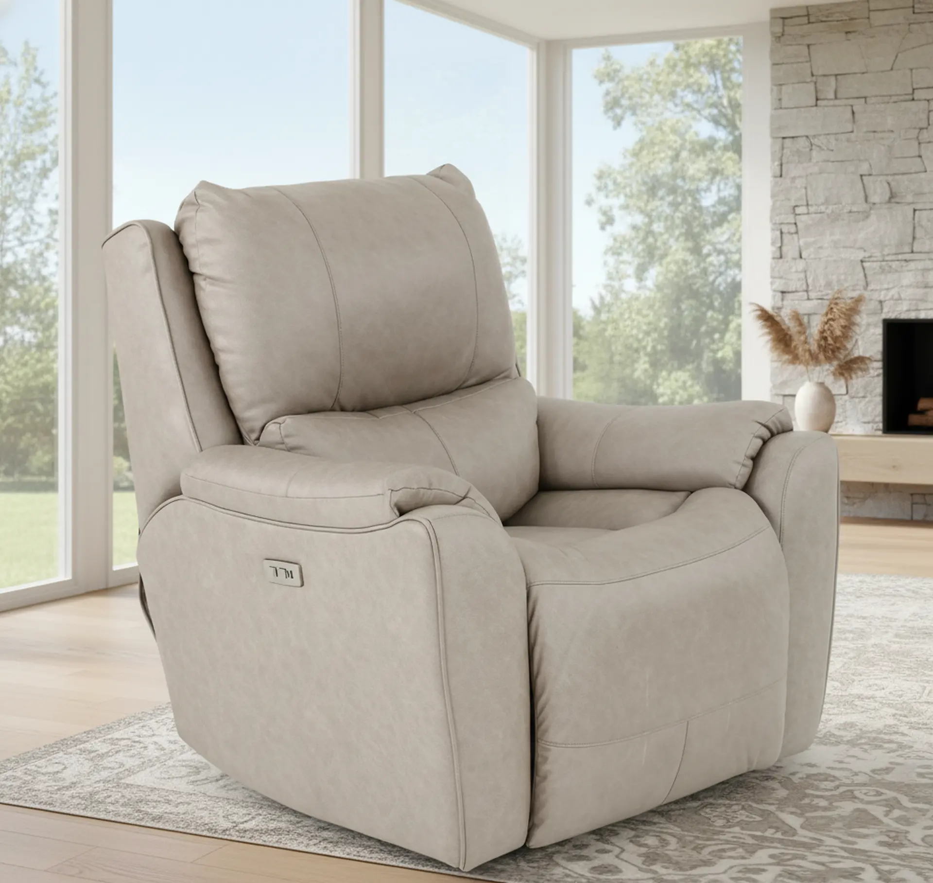 True Grit Platinum Next Level Power Recliner-2