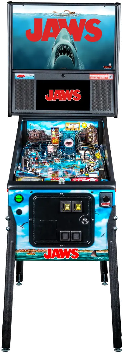 500-55V5-11 Stern Pinball Jaws Pro Edition Pinball Machine-3