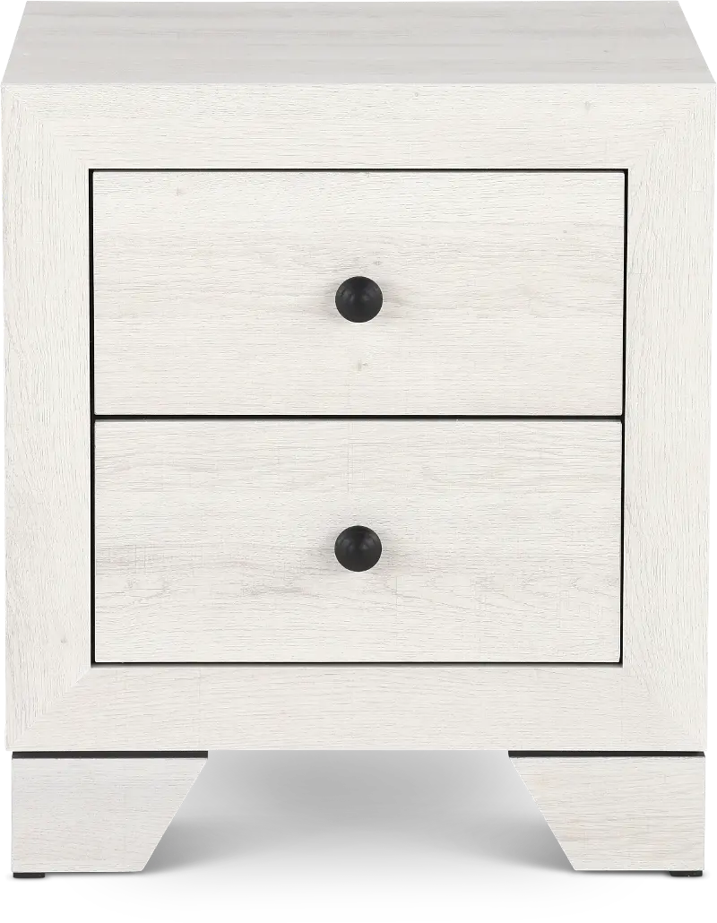 Alix White Youth Nightstand