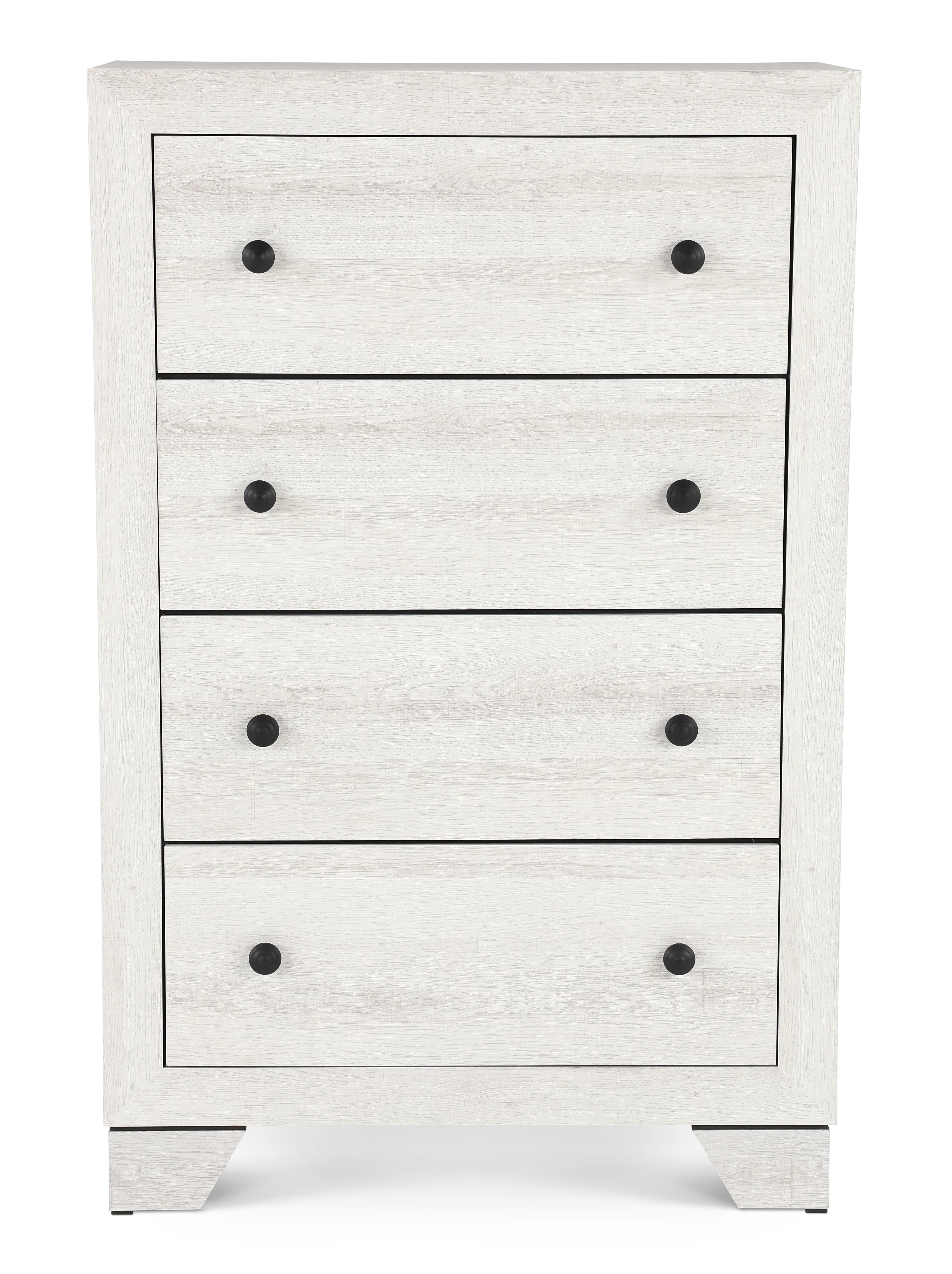 Alix White Youth Chest of Drawers-1
