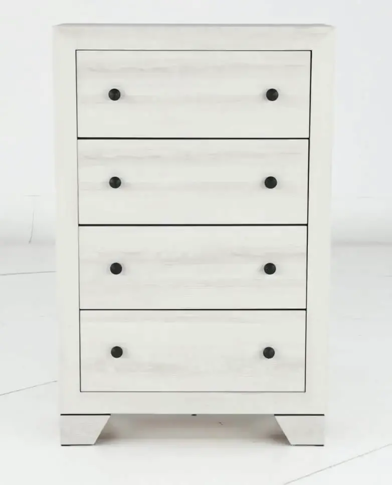 Alix White Youth Chest of Drawers-4