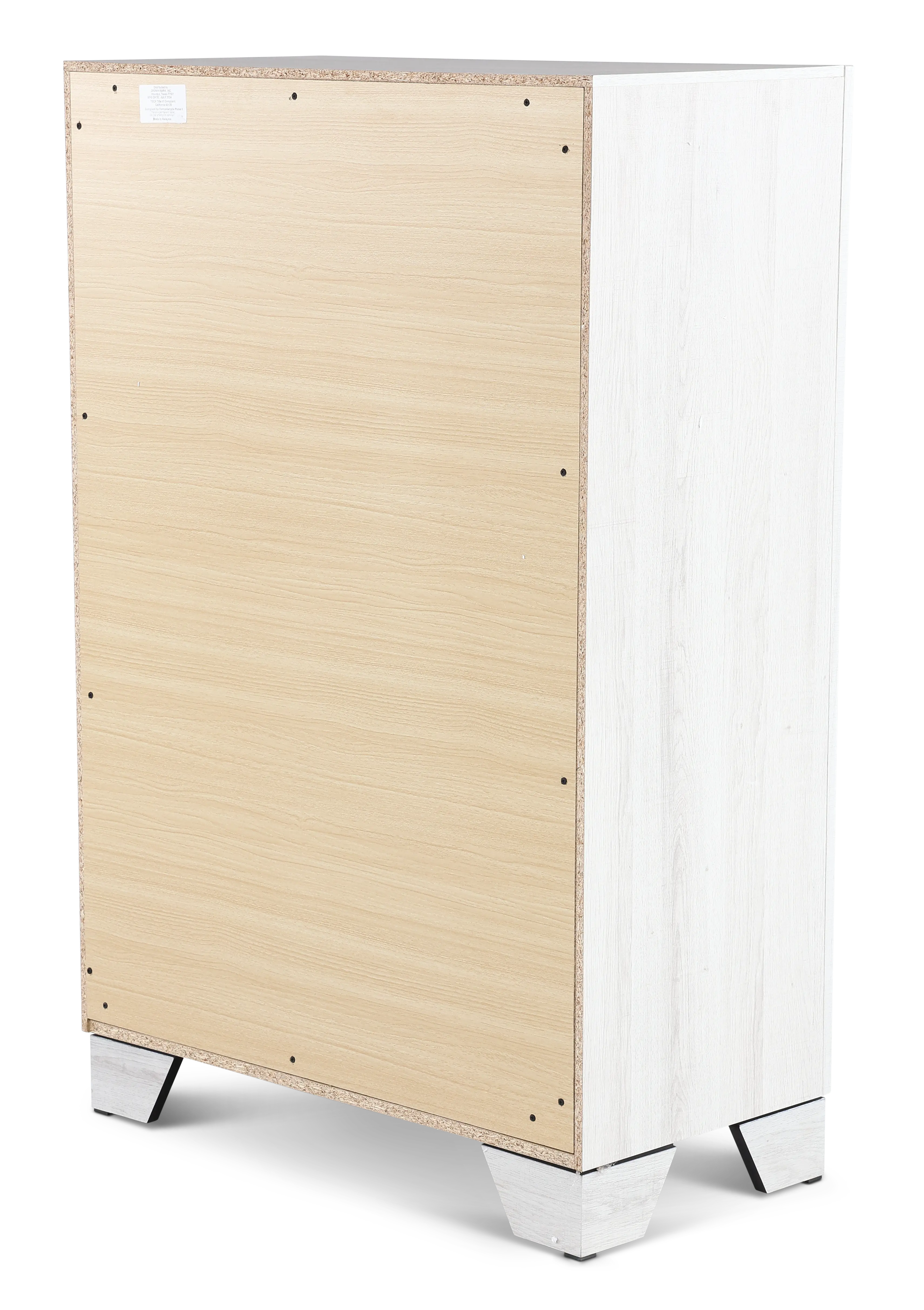 Alix White Youth Chest of Drawers-6
